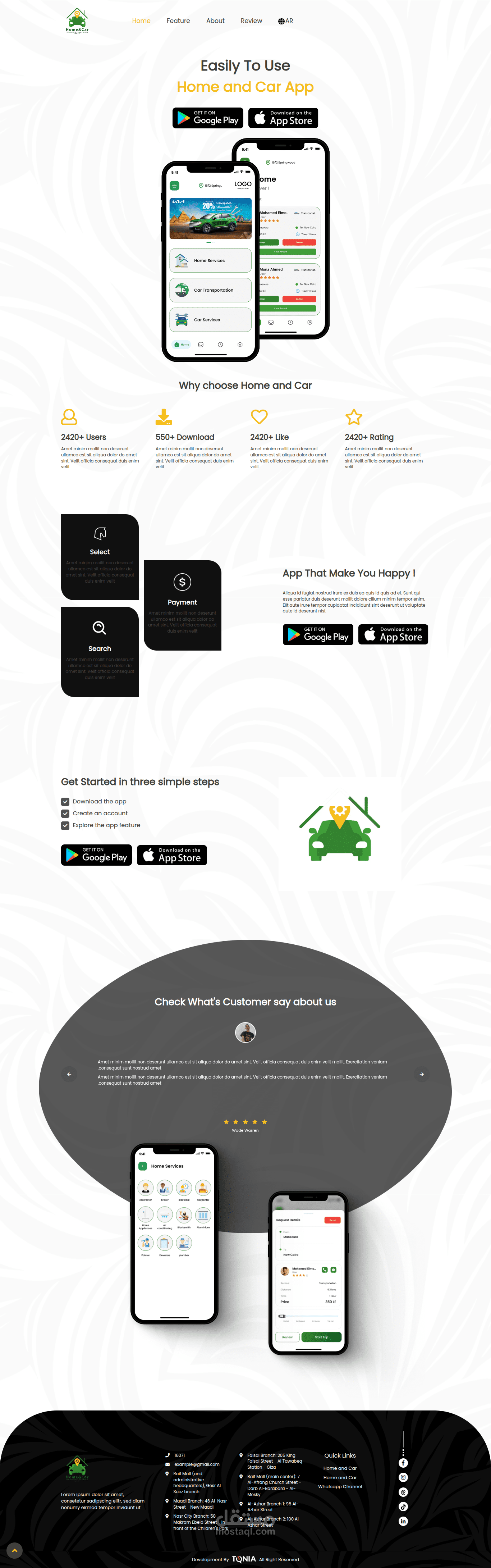 Home & Car — Multi-Service Booking Platform with Real-Time Tracking