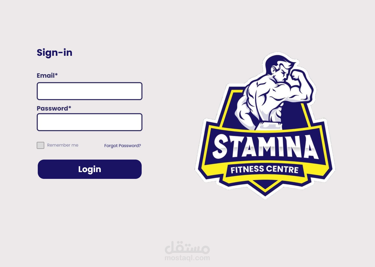 Gyms management website
