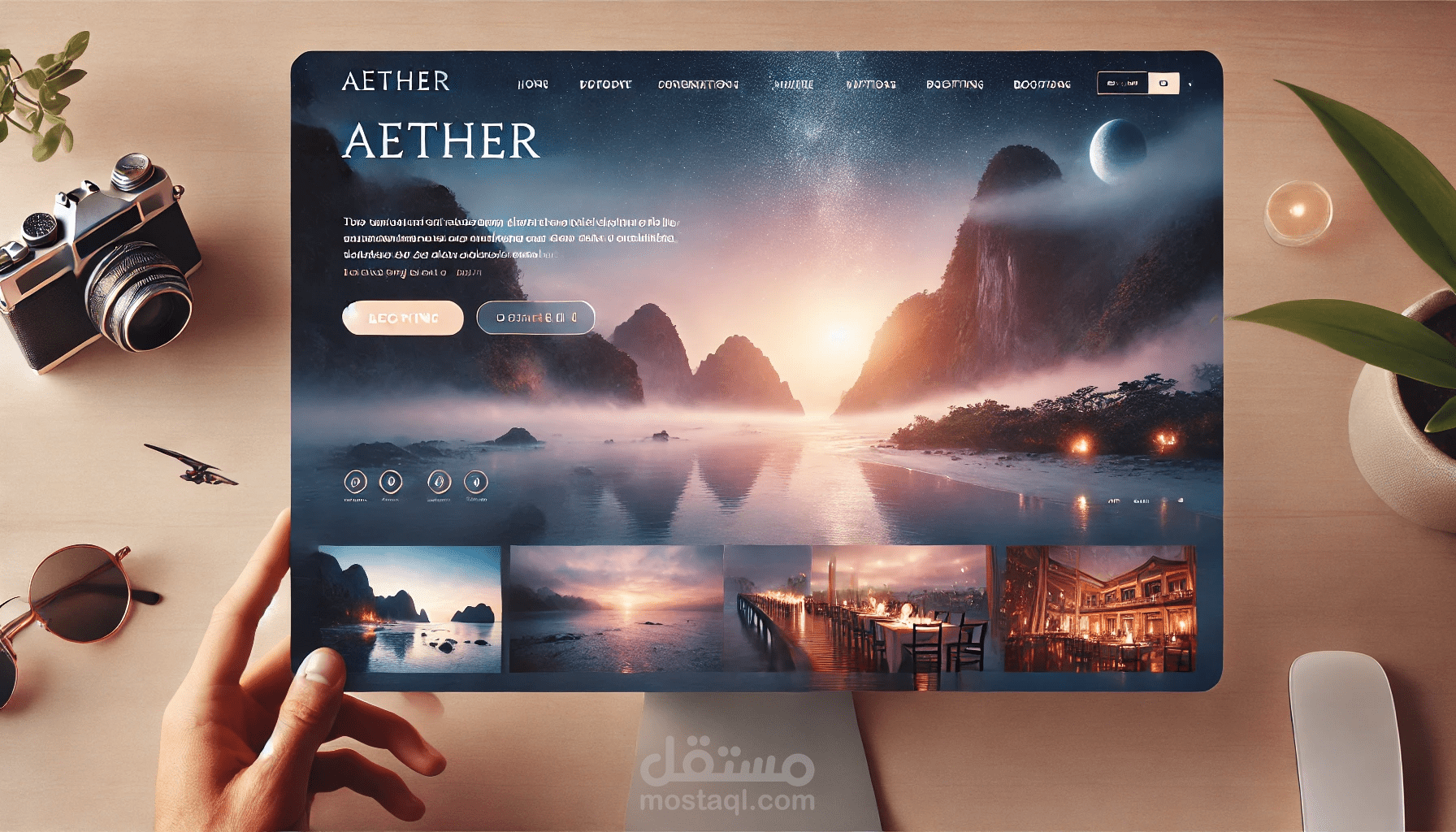 Aether - تجربة سفر بلا حدود