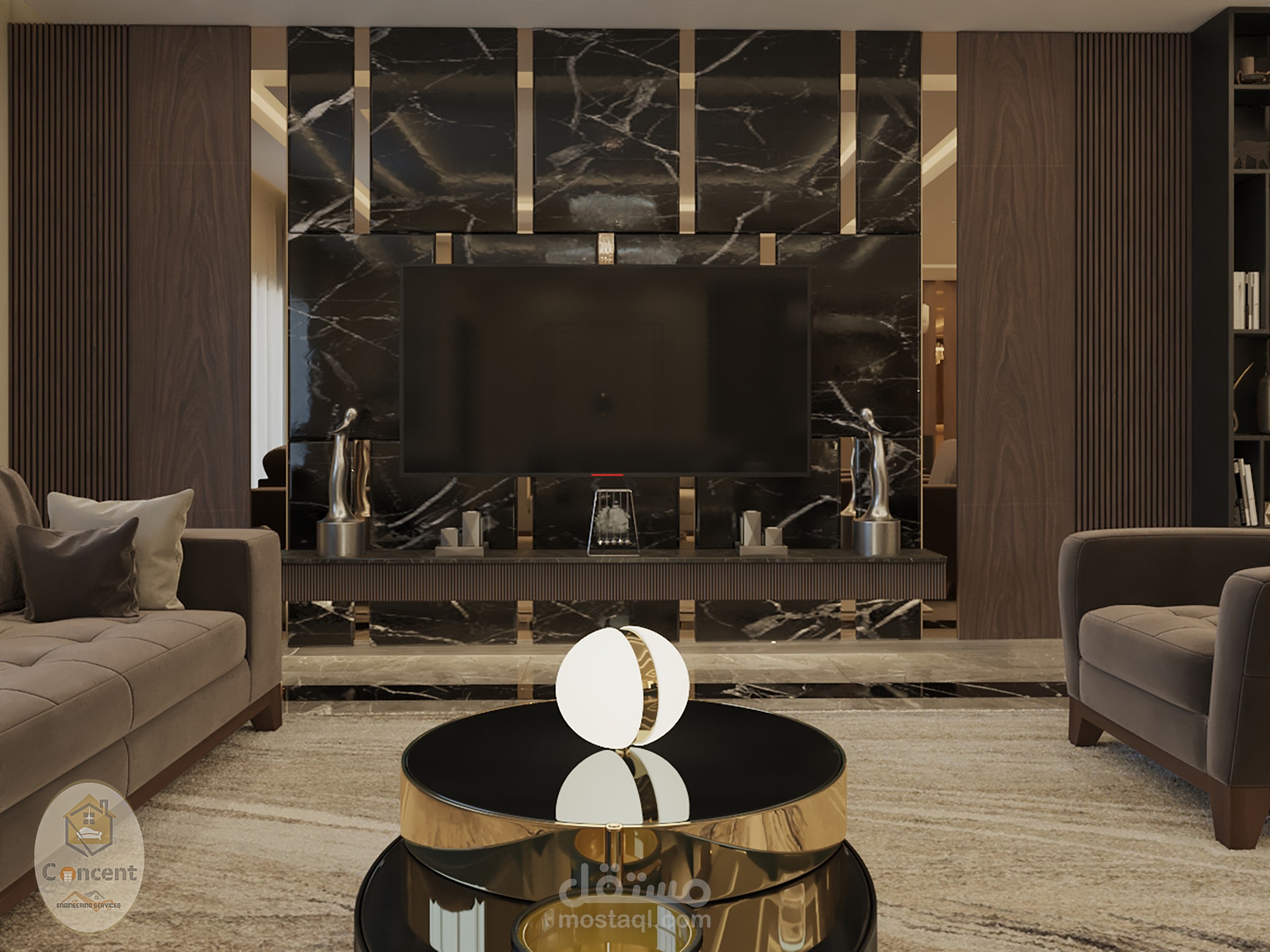 تصميم استقبال