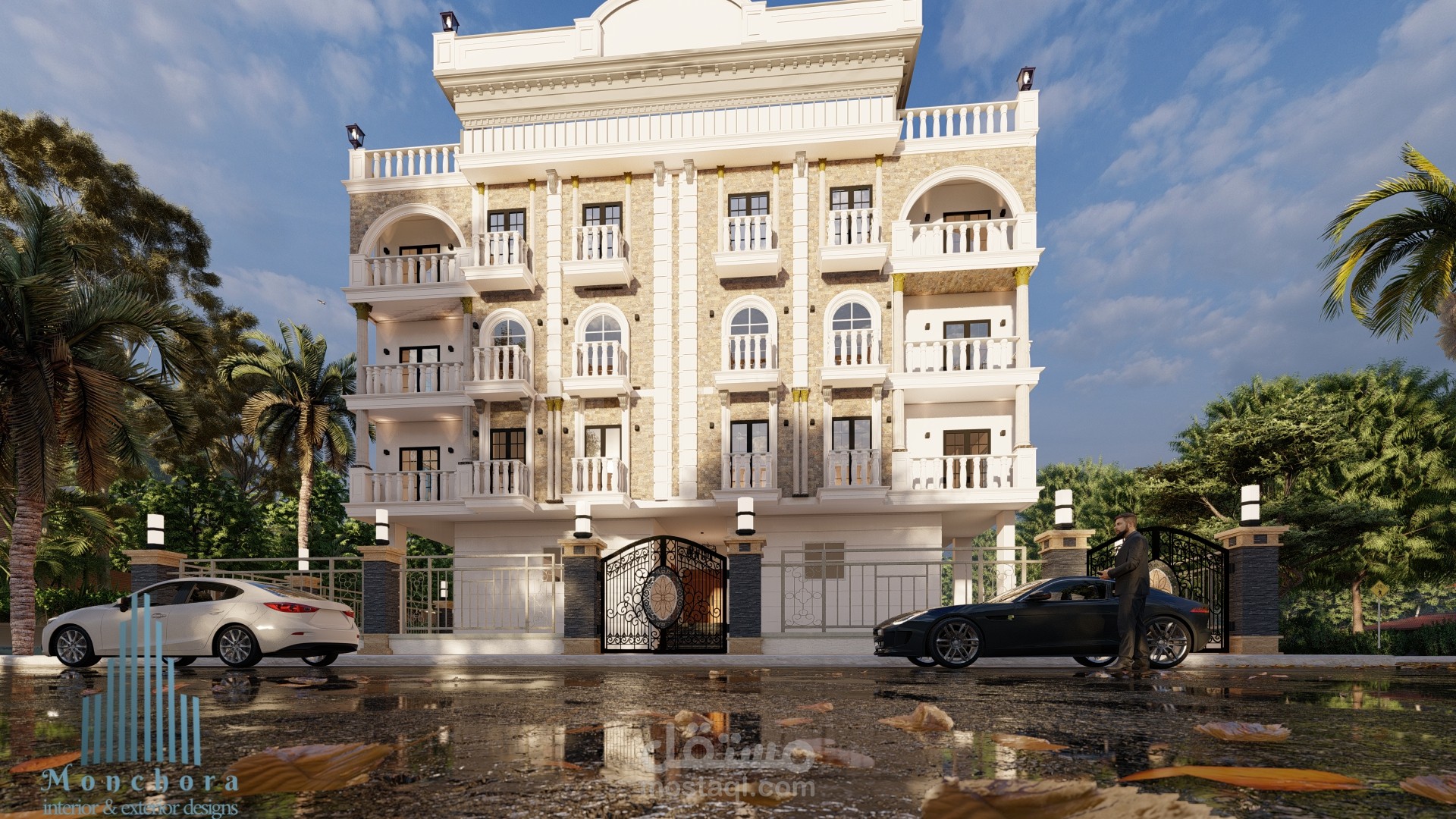 تصميمي لفيلا سكنية