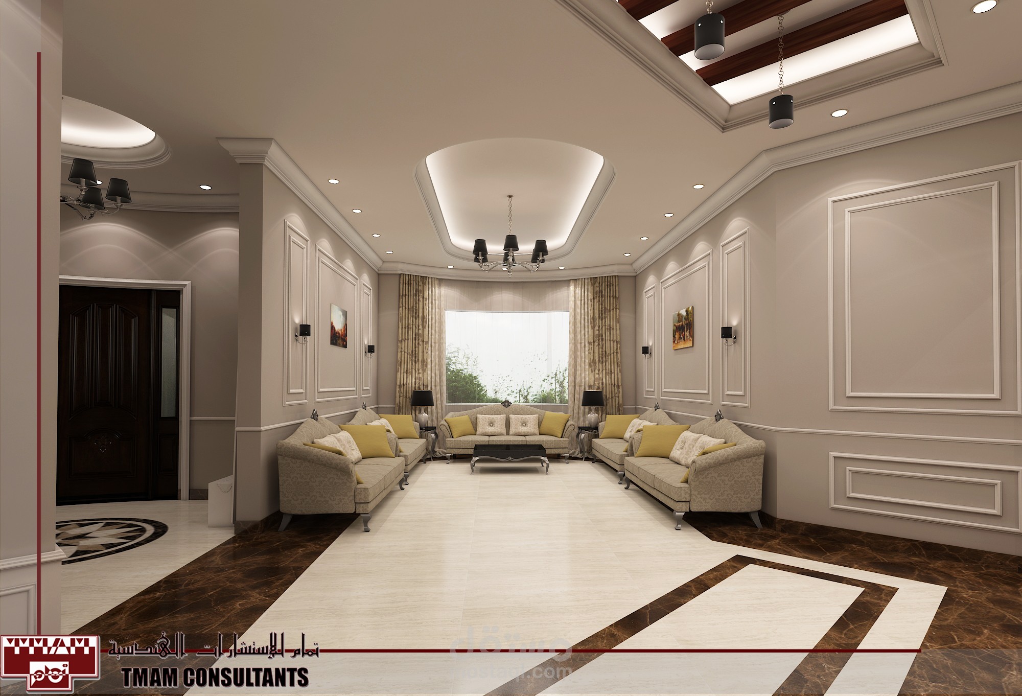 تصميم داخلي كلاسيك