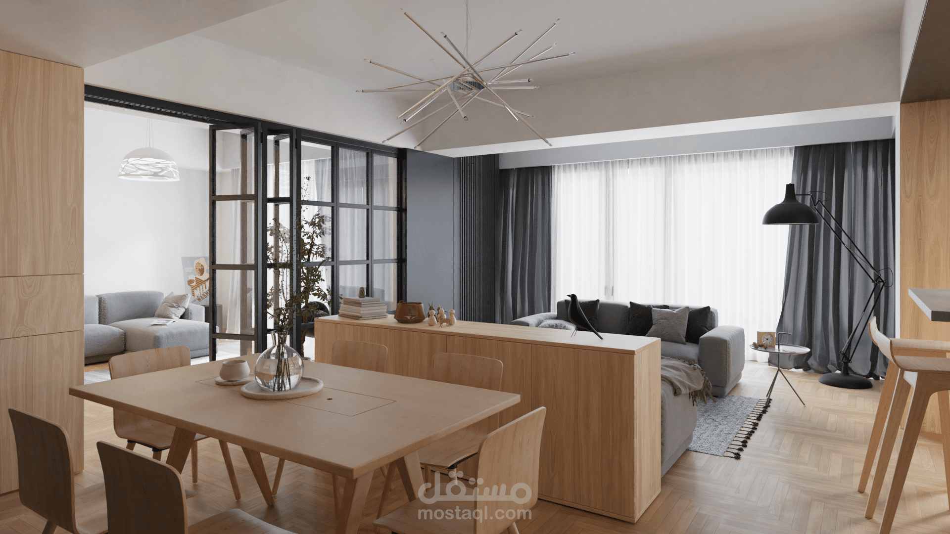 تصميم داخلي لشقة