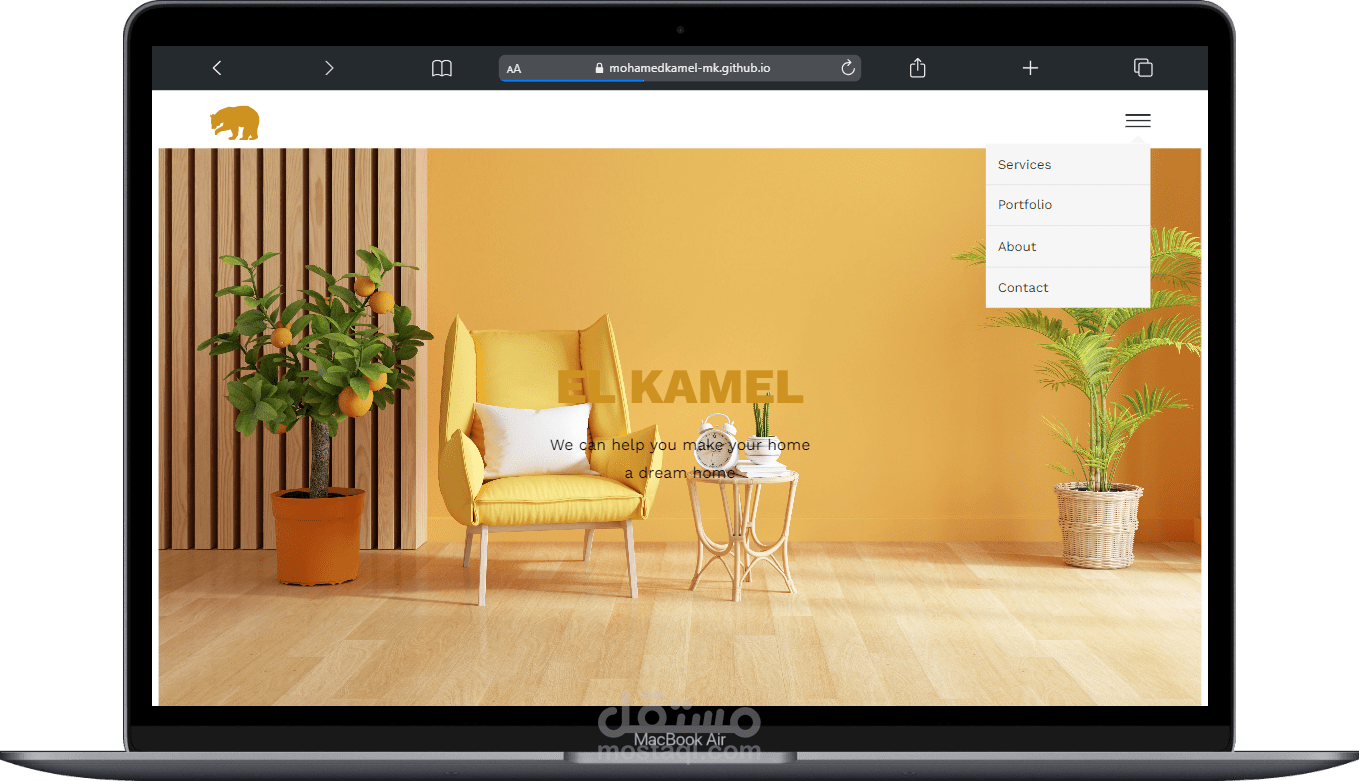 Portfolio for company