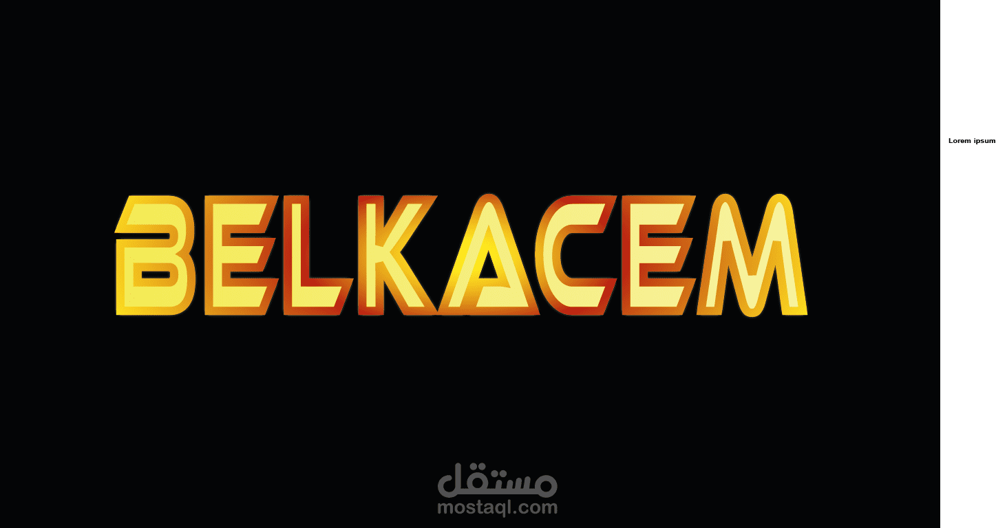 شعار وتأثير اللون الذهبي