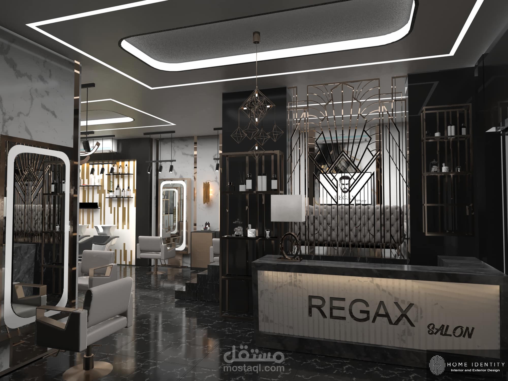 man salon