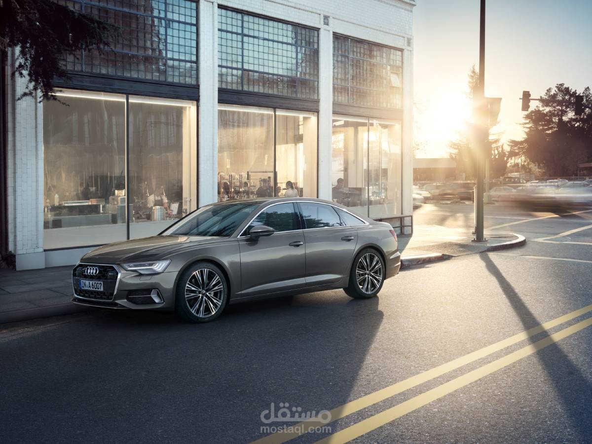 بصوتي اعلان لشركة سيارات أودي  Audi A6 New TVC  الجديدة