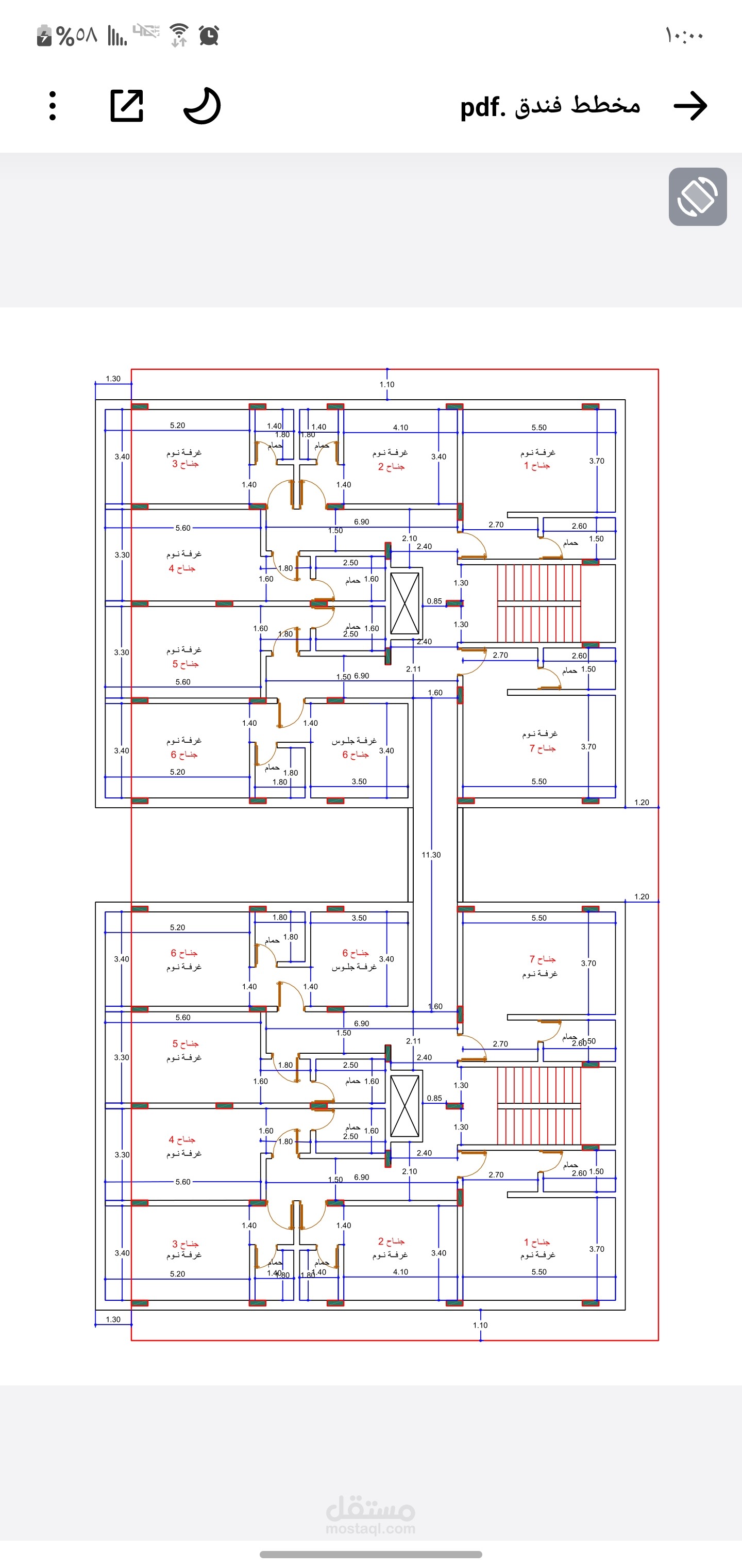 تحويل المخططات الهندسية من PDF إلى AutoCAD (DWG) وإعداد الرسومات التنفيذية.