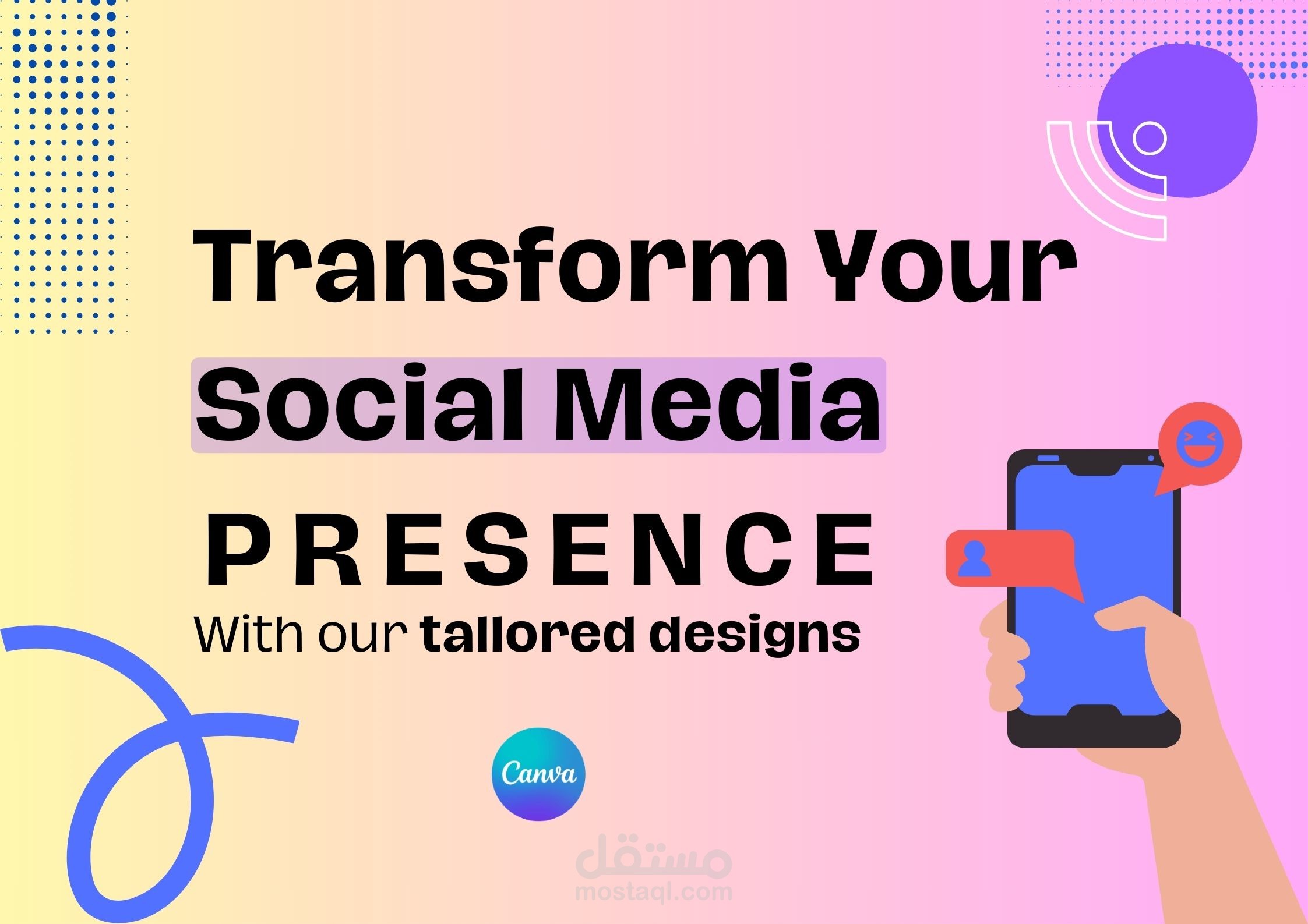 design a canva templates for your social media posts