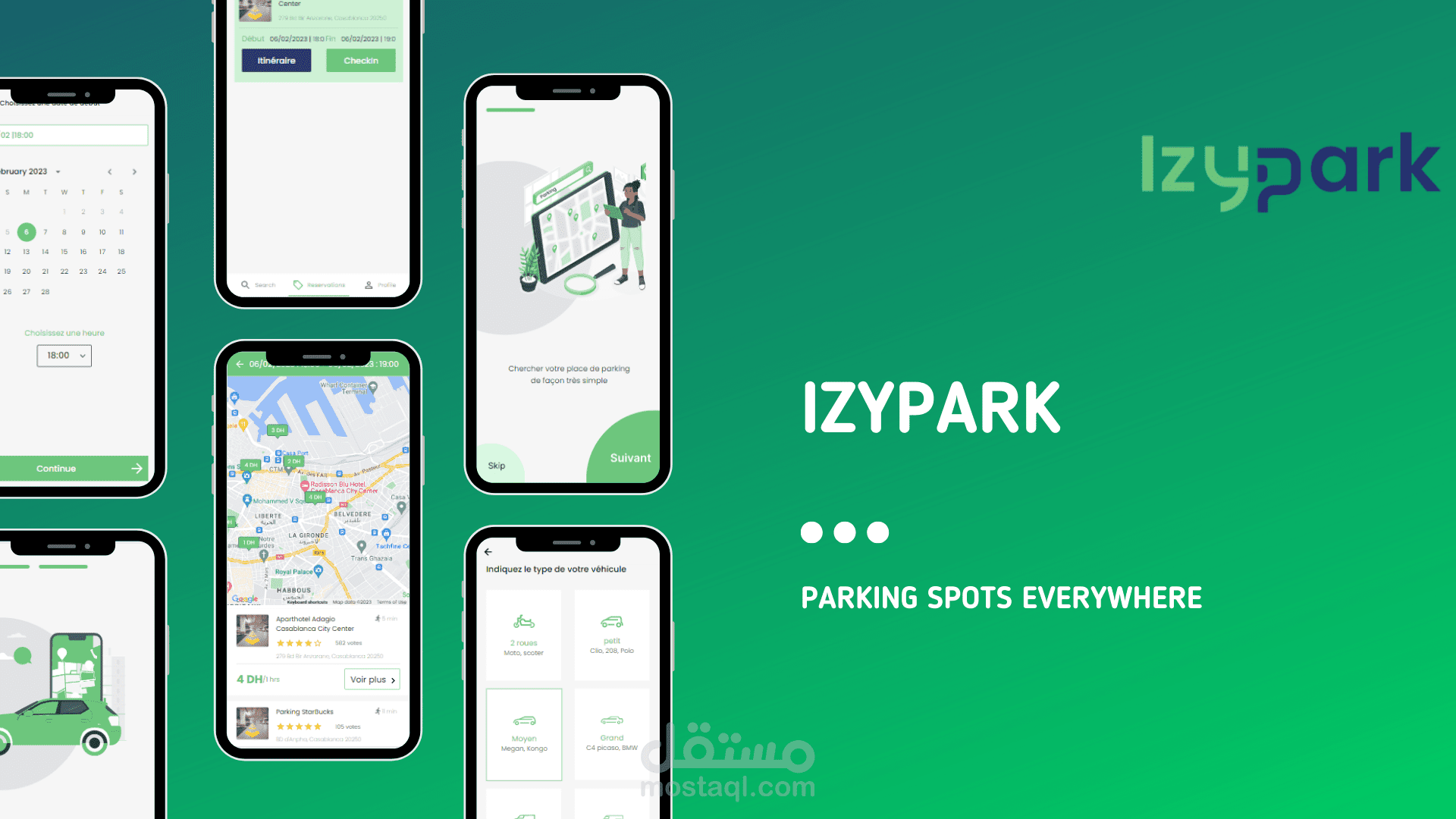 IZYPARK Progressive Web Application