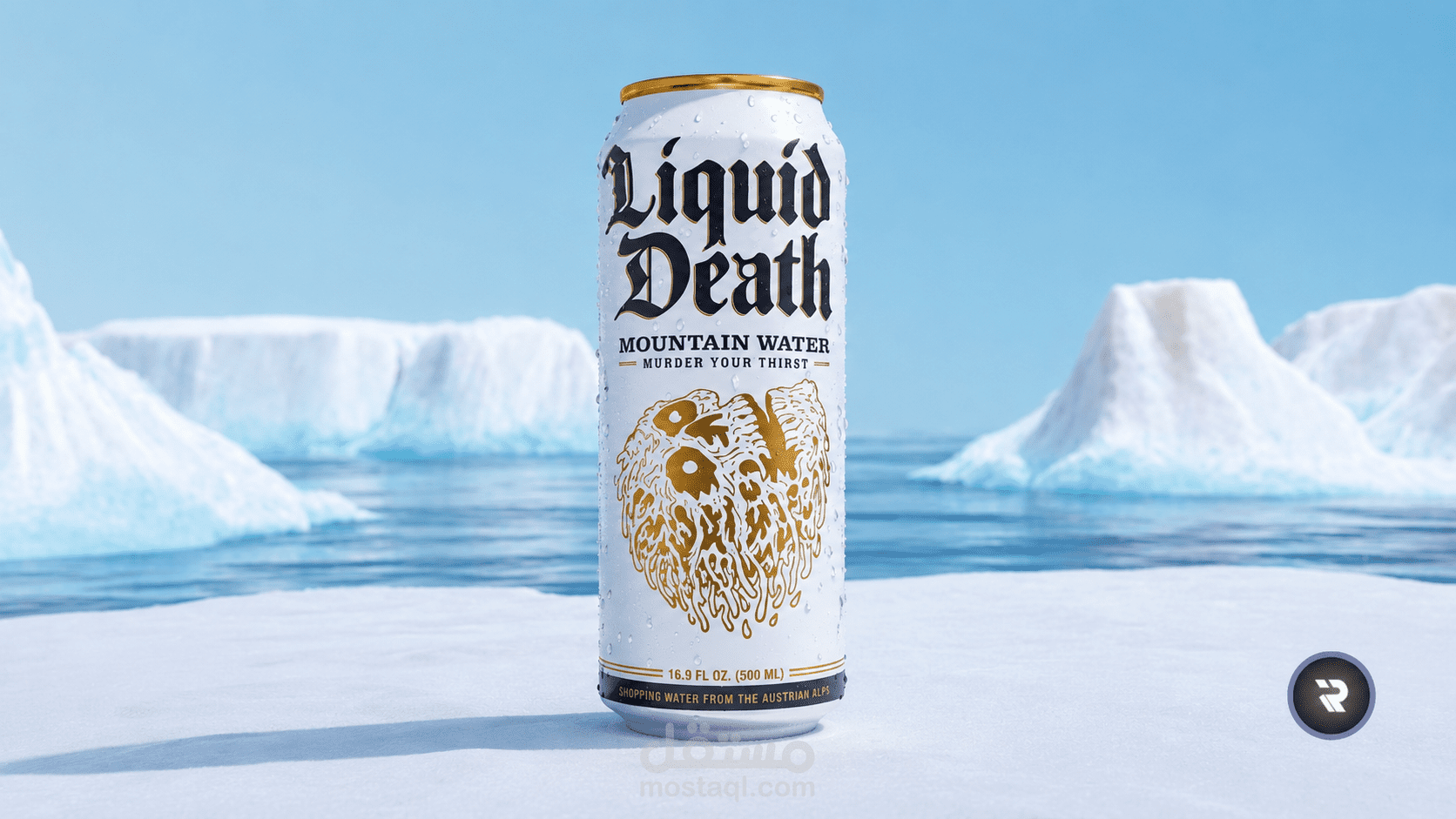3d product animation Lquid Death تصميم أنيميشن