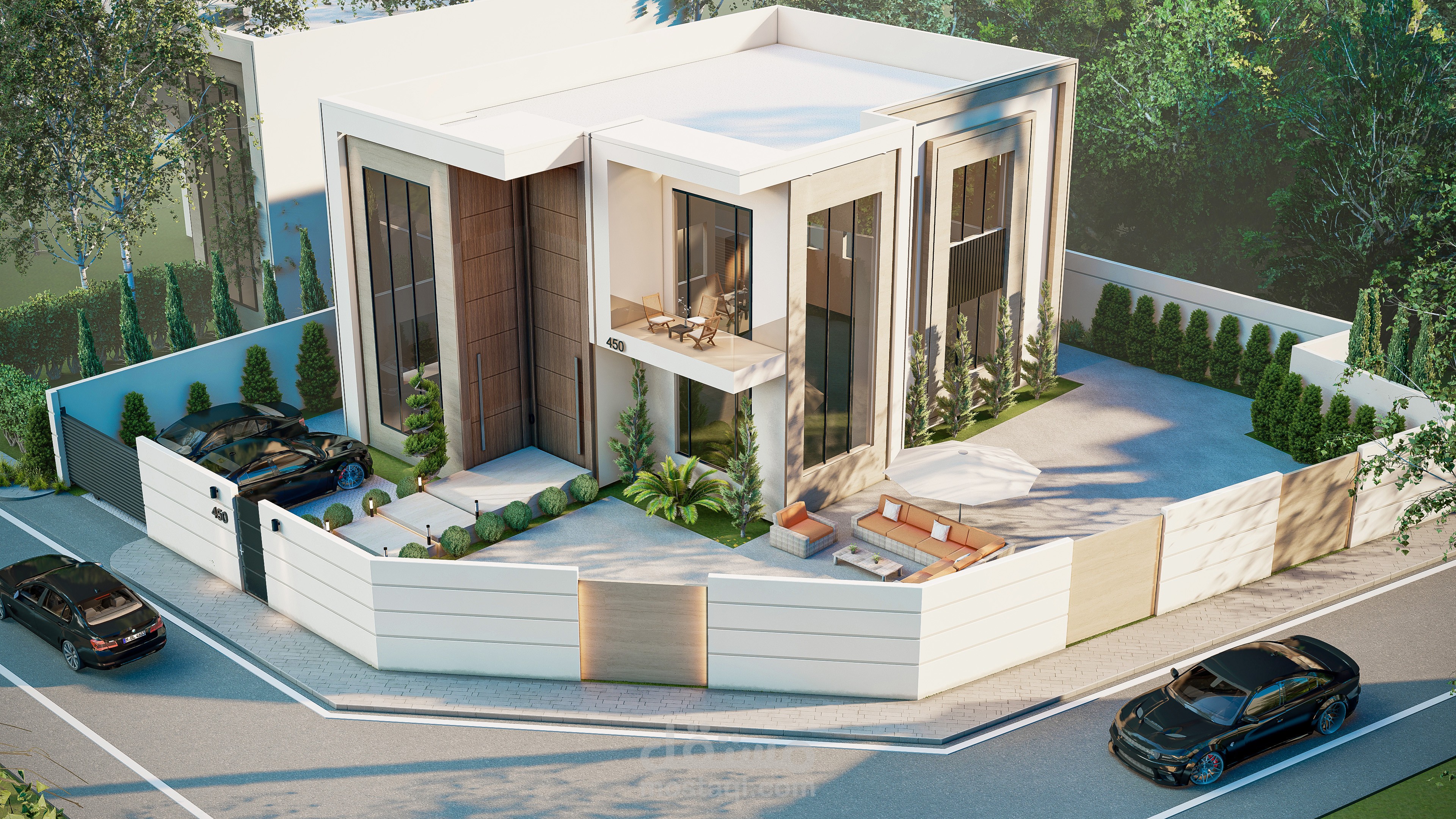 تصميم فيلا فاخرة - الامارات العربية المتحدة - دبي-
