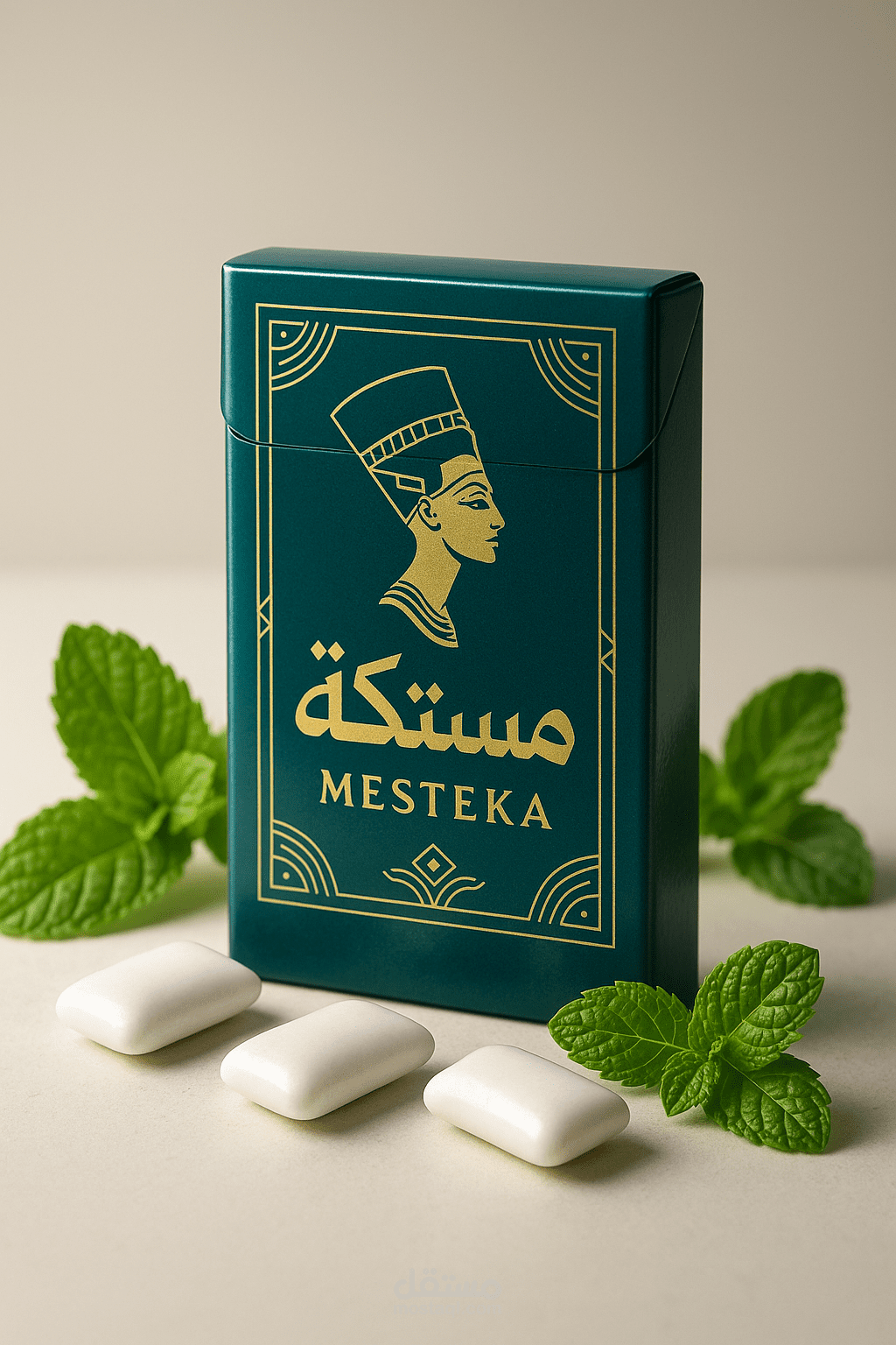 هوية بصرية لمنتج لبان