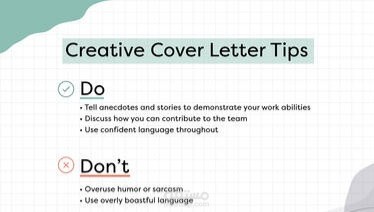Prepare a cover letter