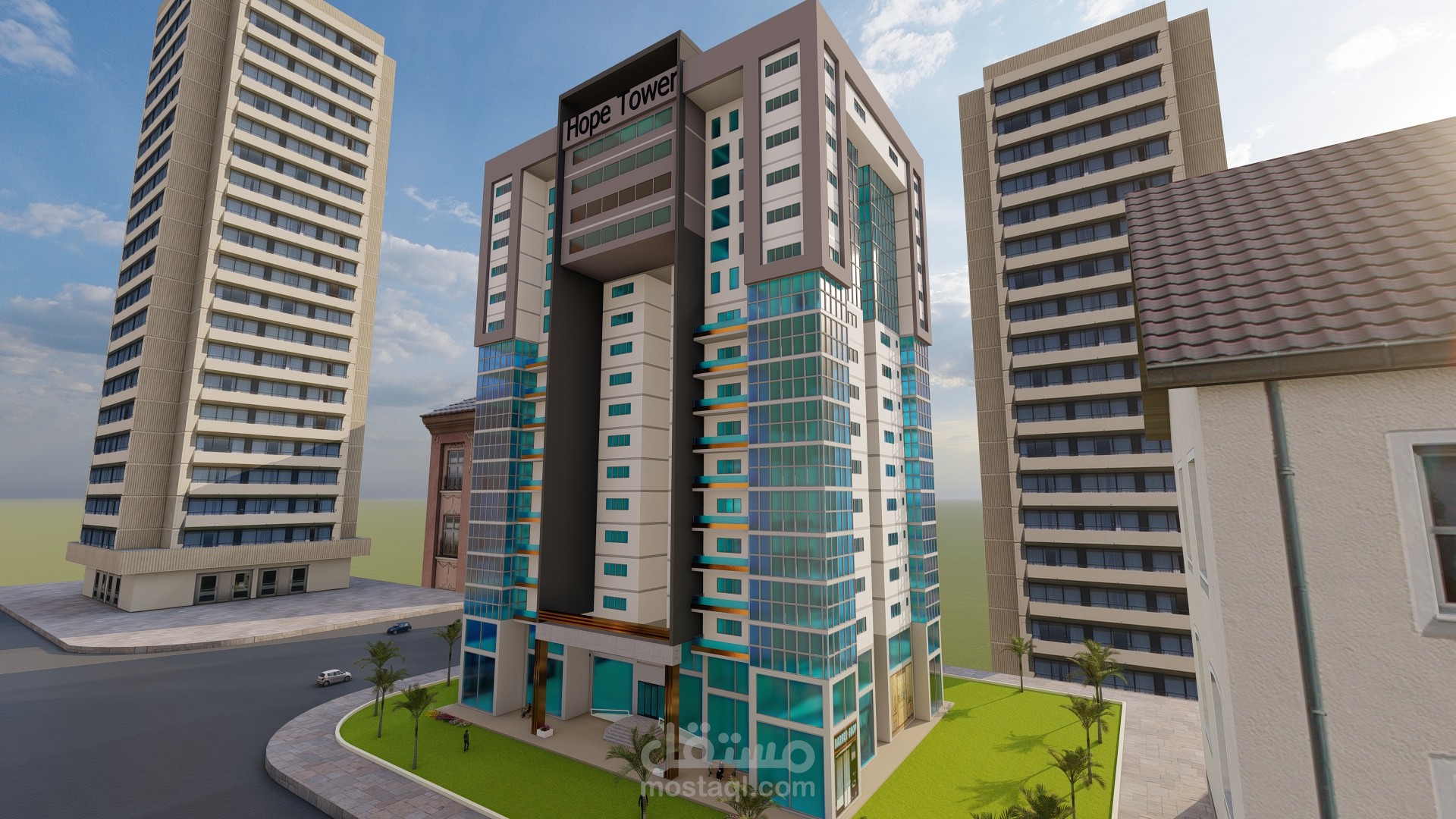 برج الأمل (Hope Tower) حيث يلتقي المستقبل بالرفاهية