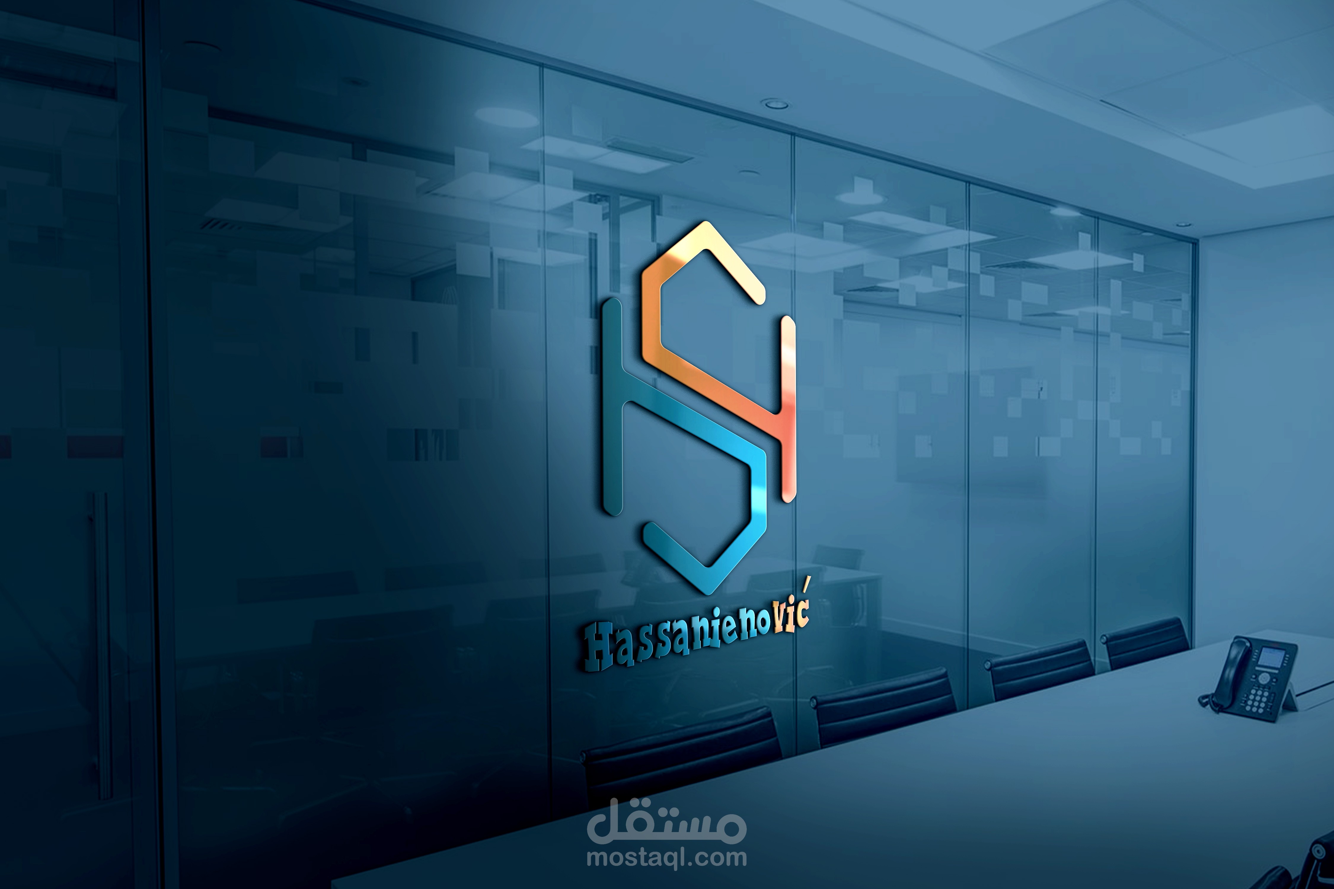 تصميم لوجو ( شعار ) احترافي وحديث