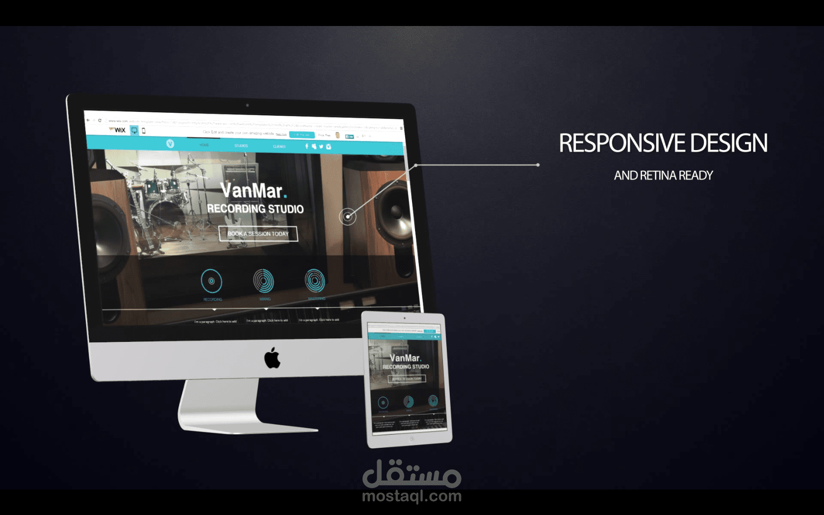 website presentation