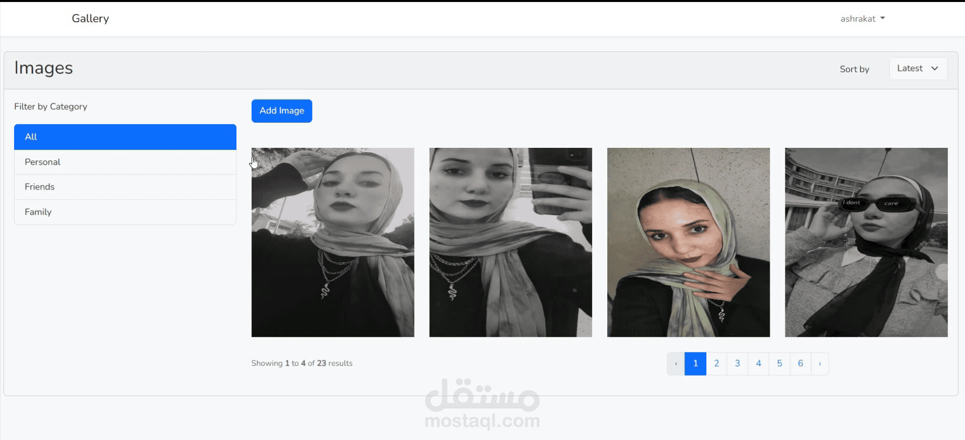 image gallery