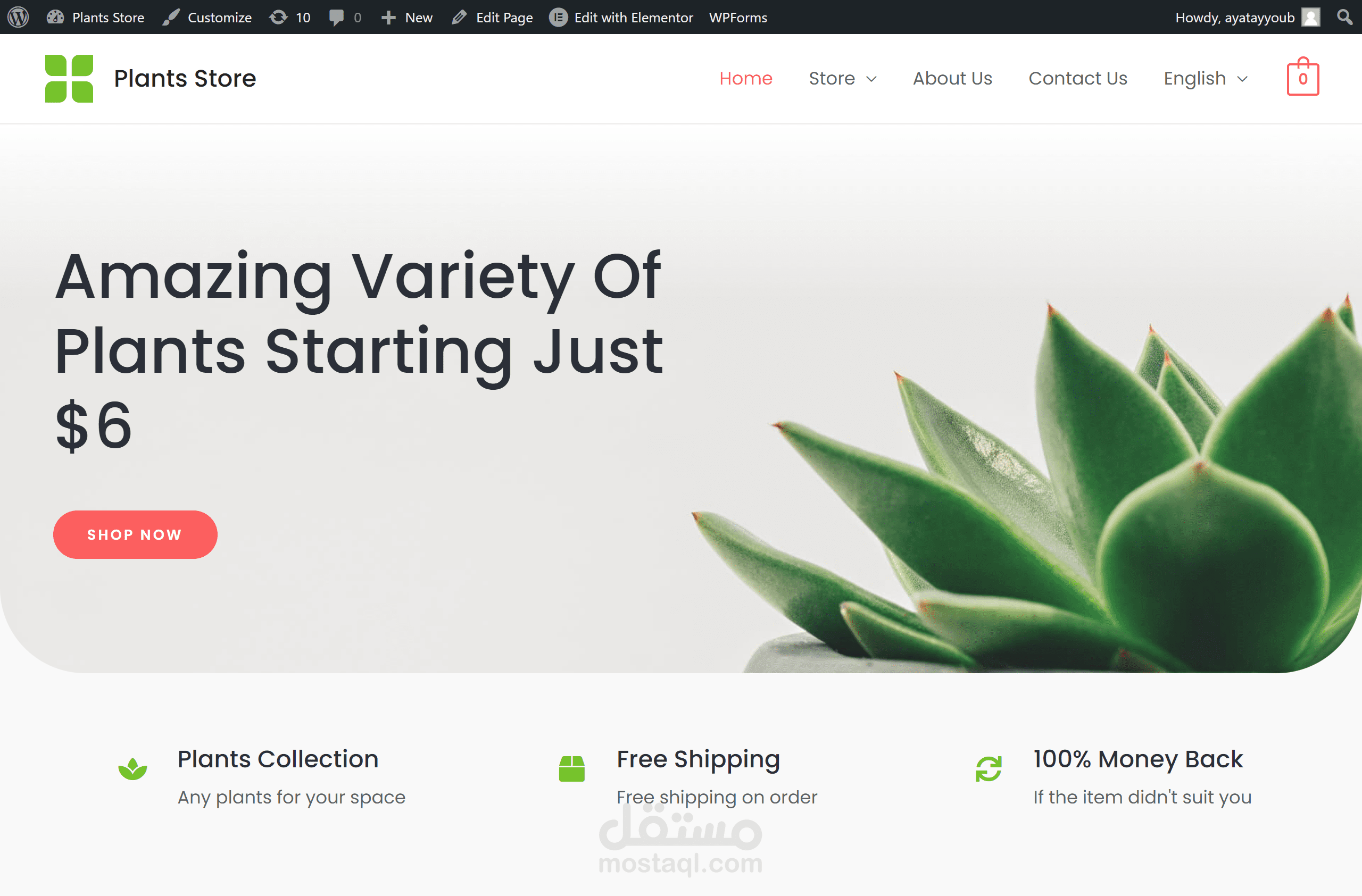 تصميم وبرمجة متجر الكتروني ووردبريس Wooecommerce متعدد اللغات