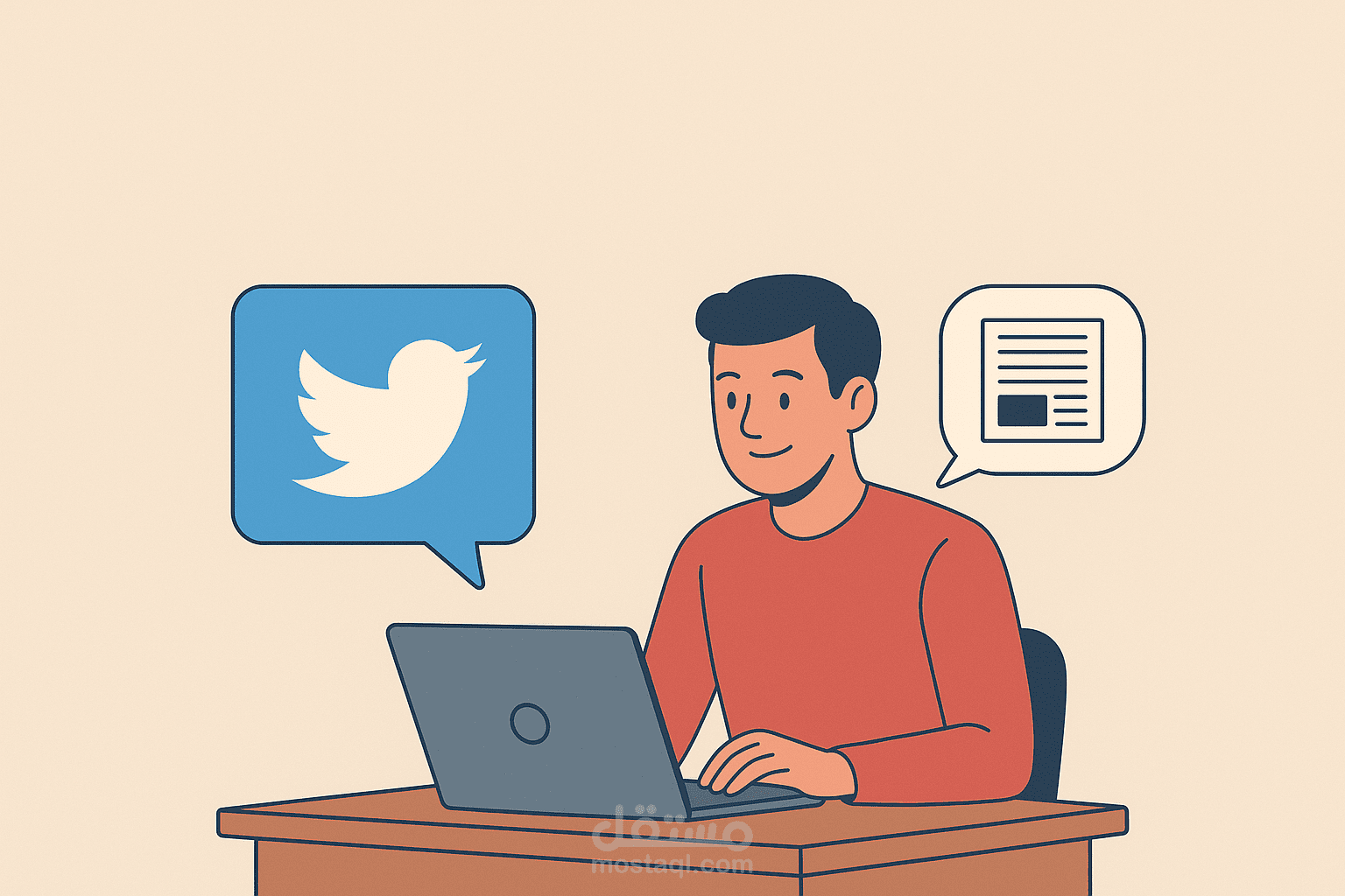 كتابة محتوى تويتر احترافي وجذّاب