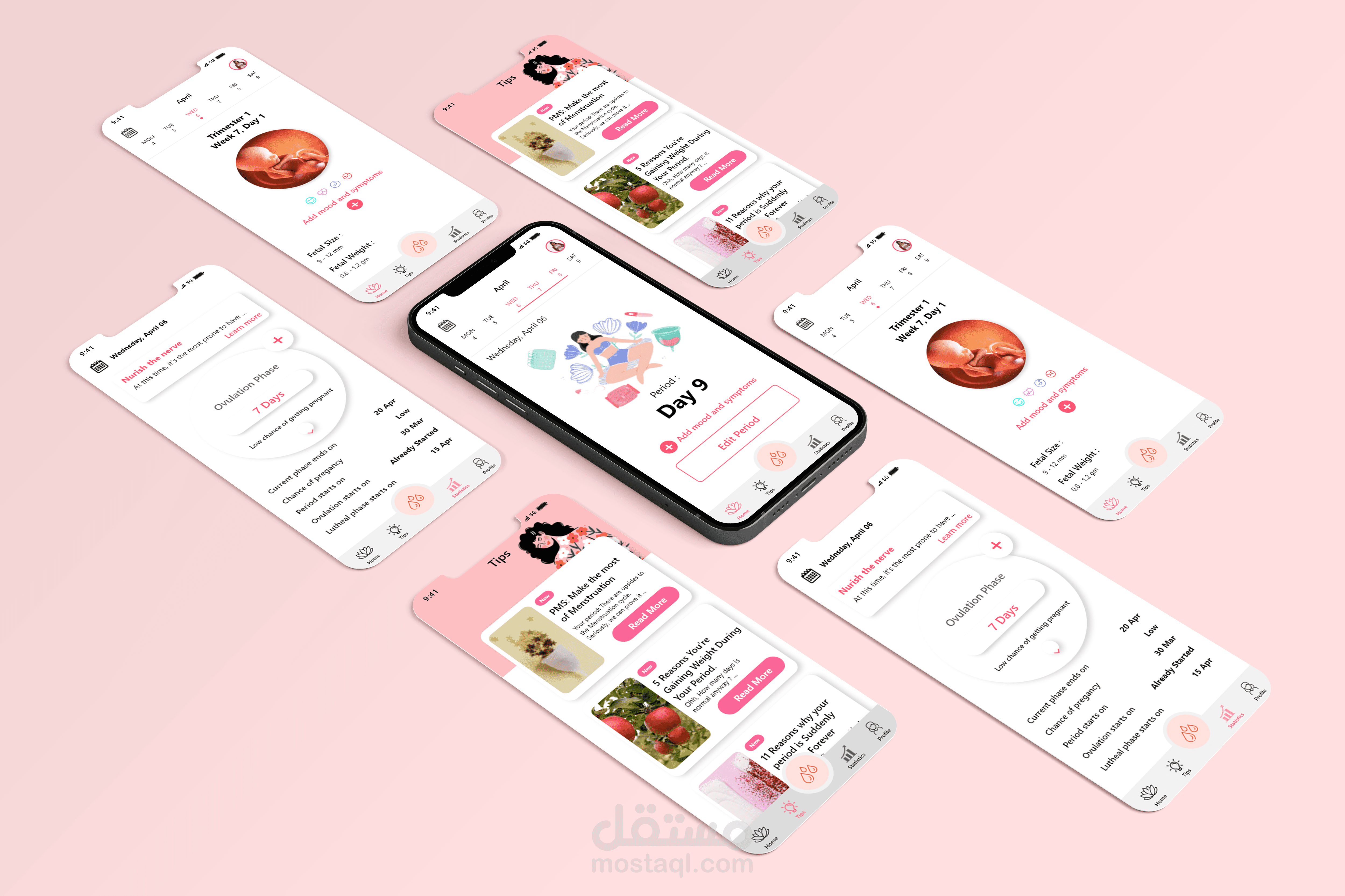 Period Tracker, Fertility & Ovulation Calendar App