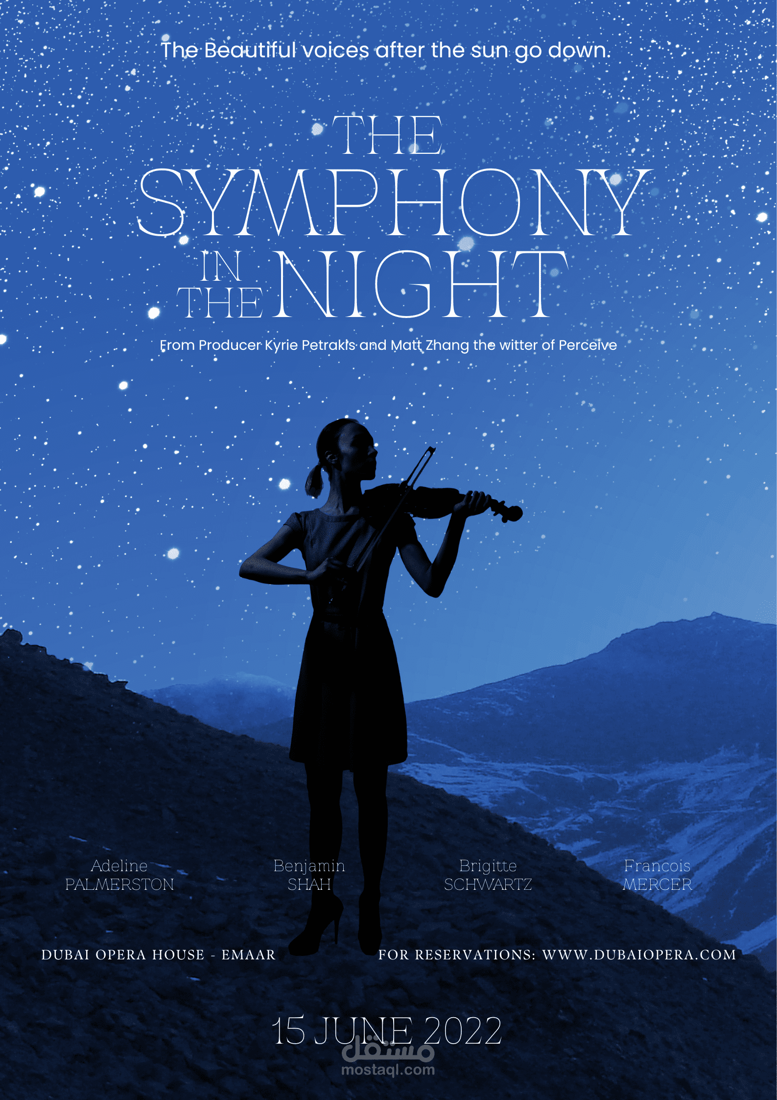 Dubai Opera House Poster