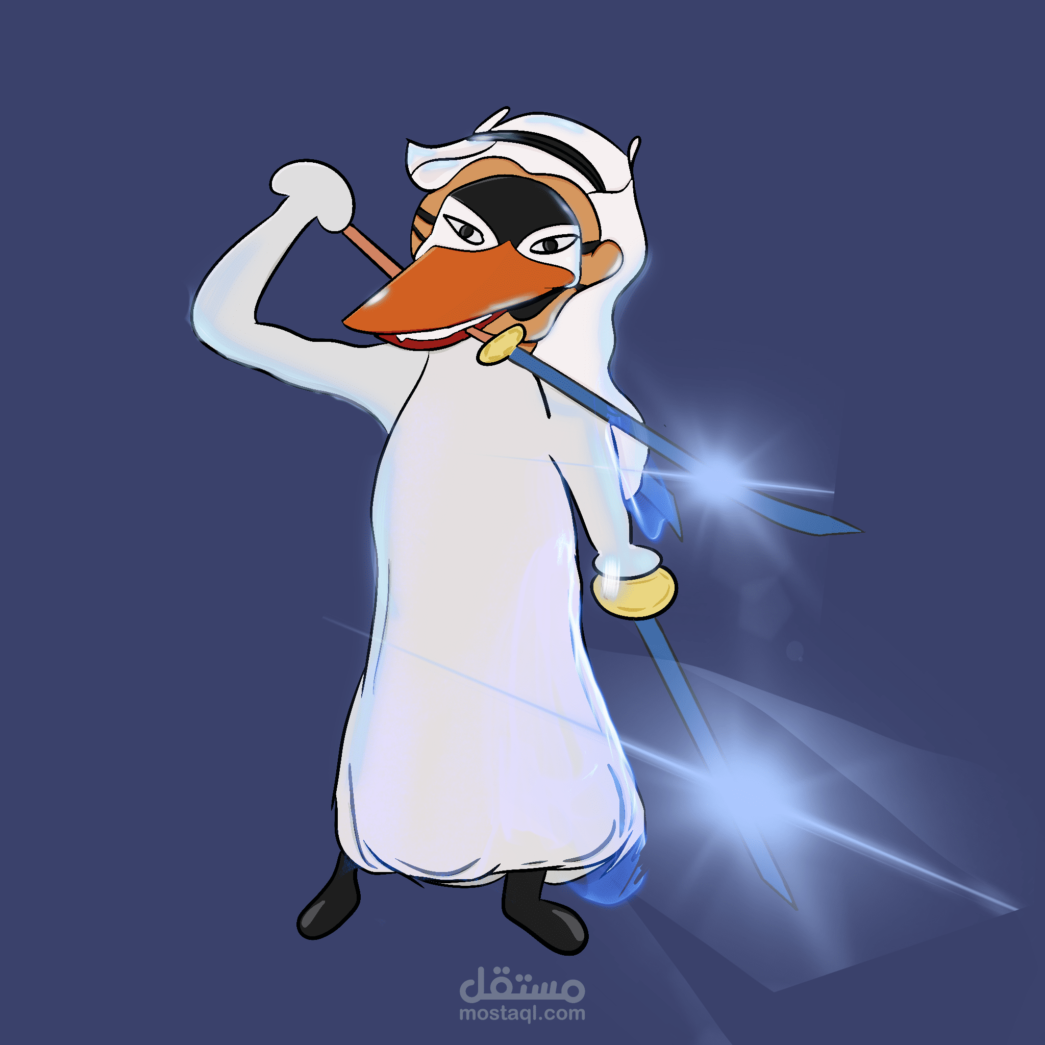 رسم شخصيات كرتونية