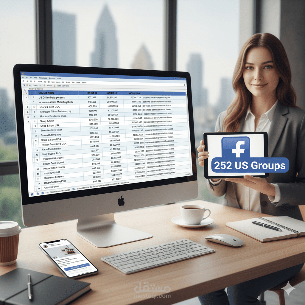 قائمة حصرية: 252 مجموعة فيسبوك أمريكية نشطة للتسويق، الإعلان، والتسويق بالعمولة (Affiliate)