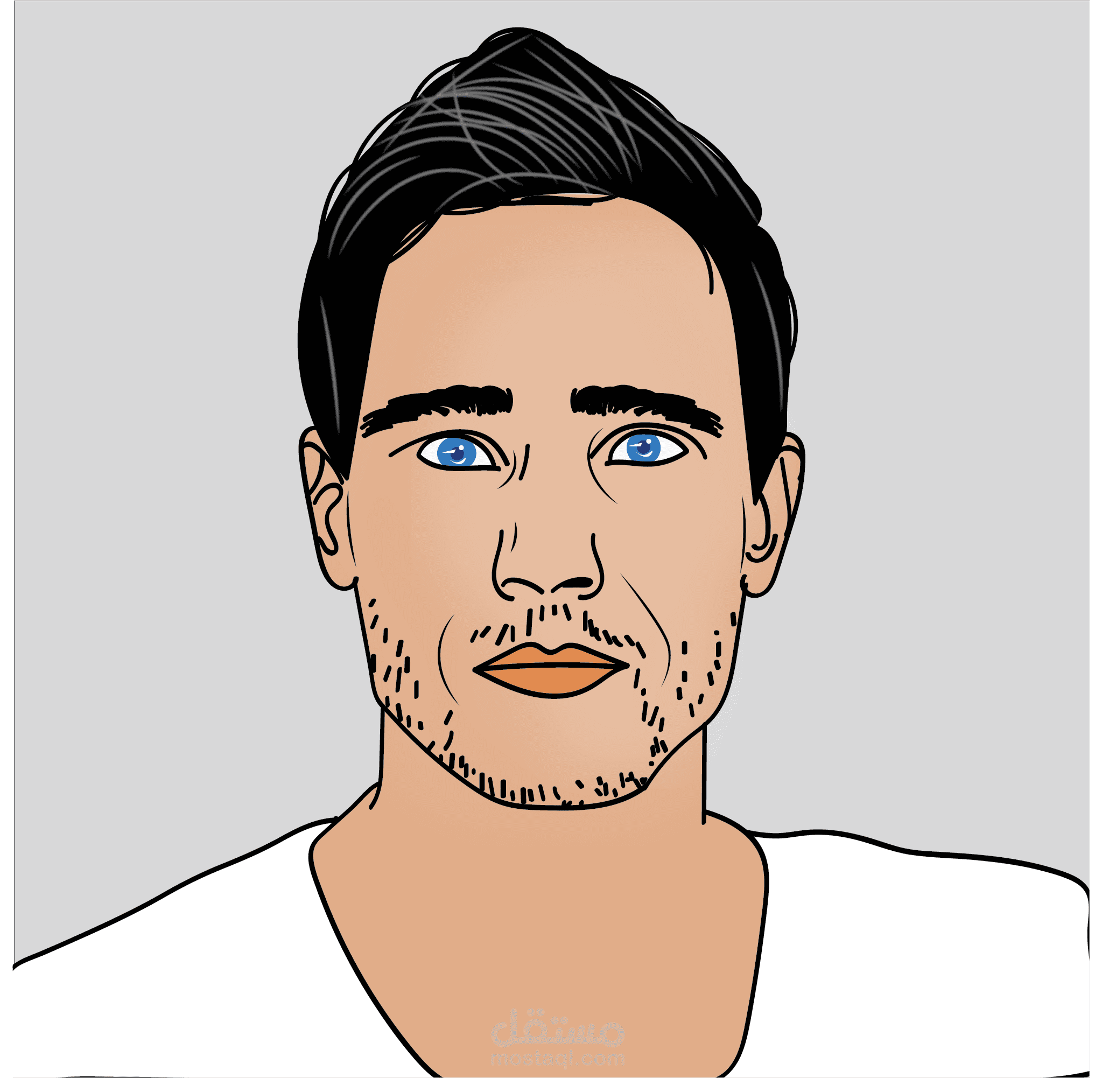 Portrait digital art