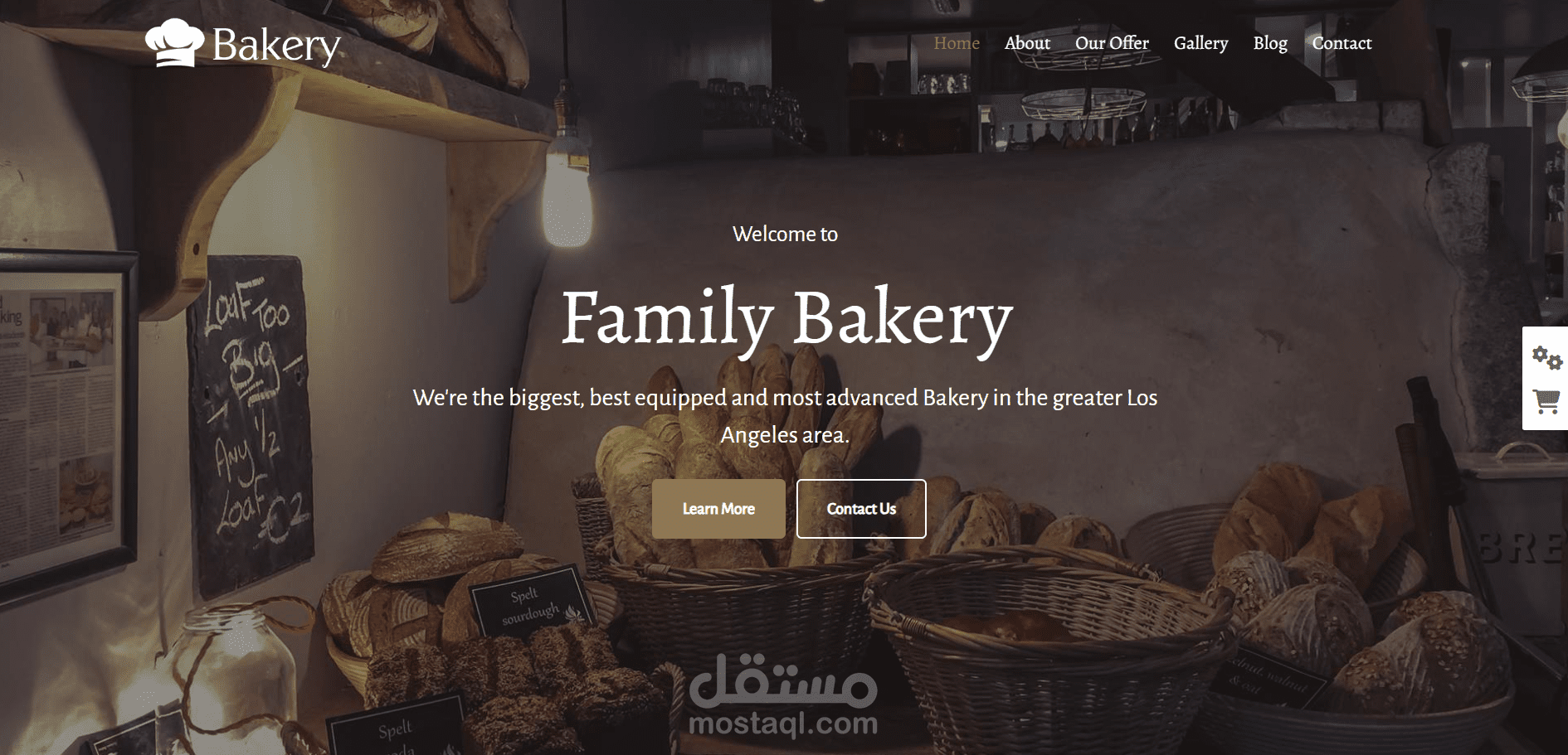 تصميم وجهات صفحات الكترونية front-end development