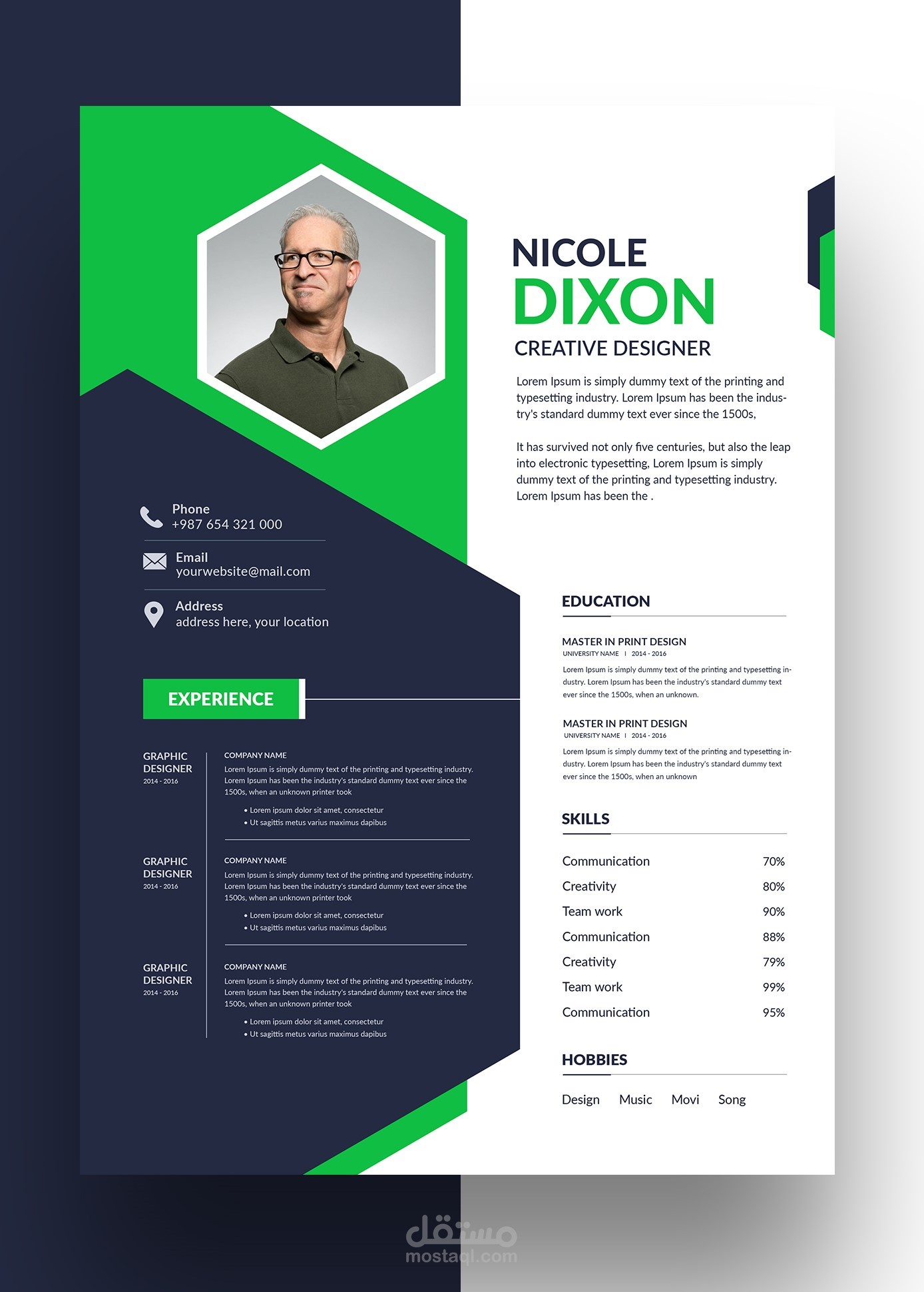 سيرة ذاتية احترافية