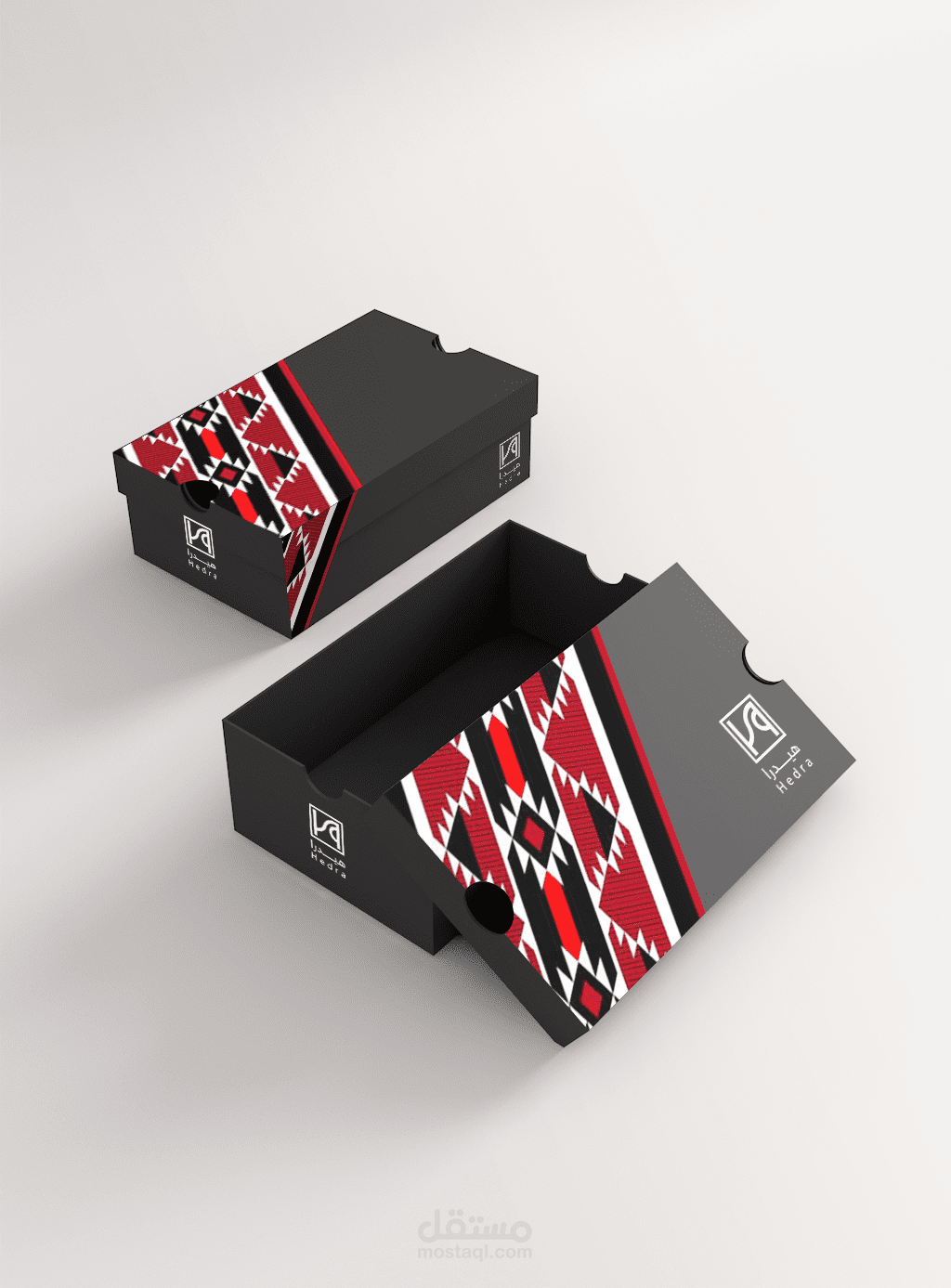 Hedra boxes packaging