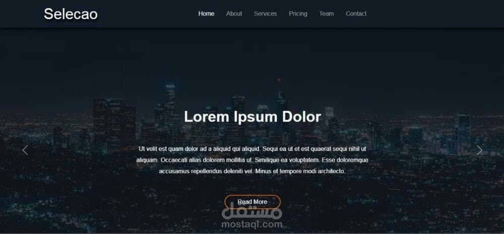 تصميم صفحة ويب