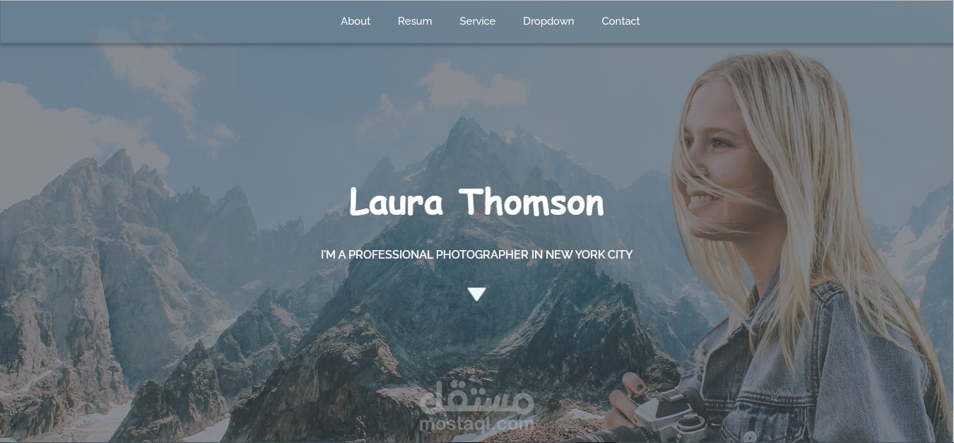 موقع مصمم فوتوغرافي