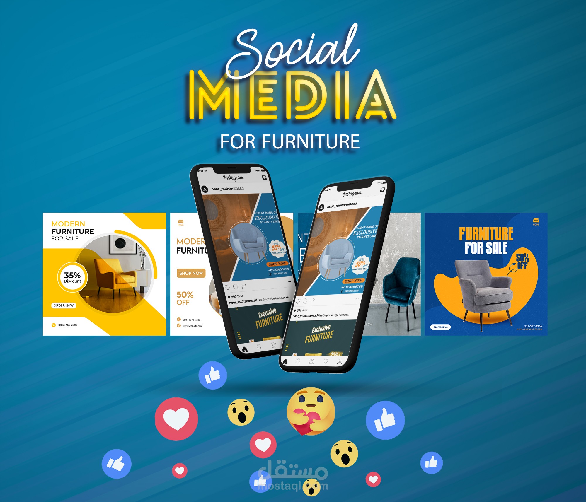 Social Media Furniture