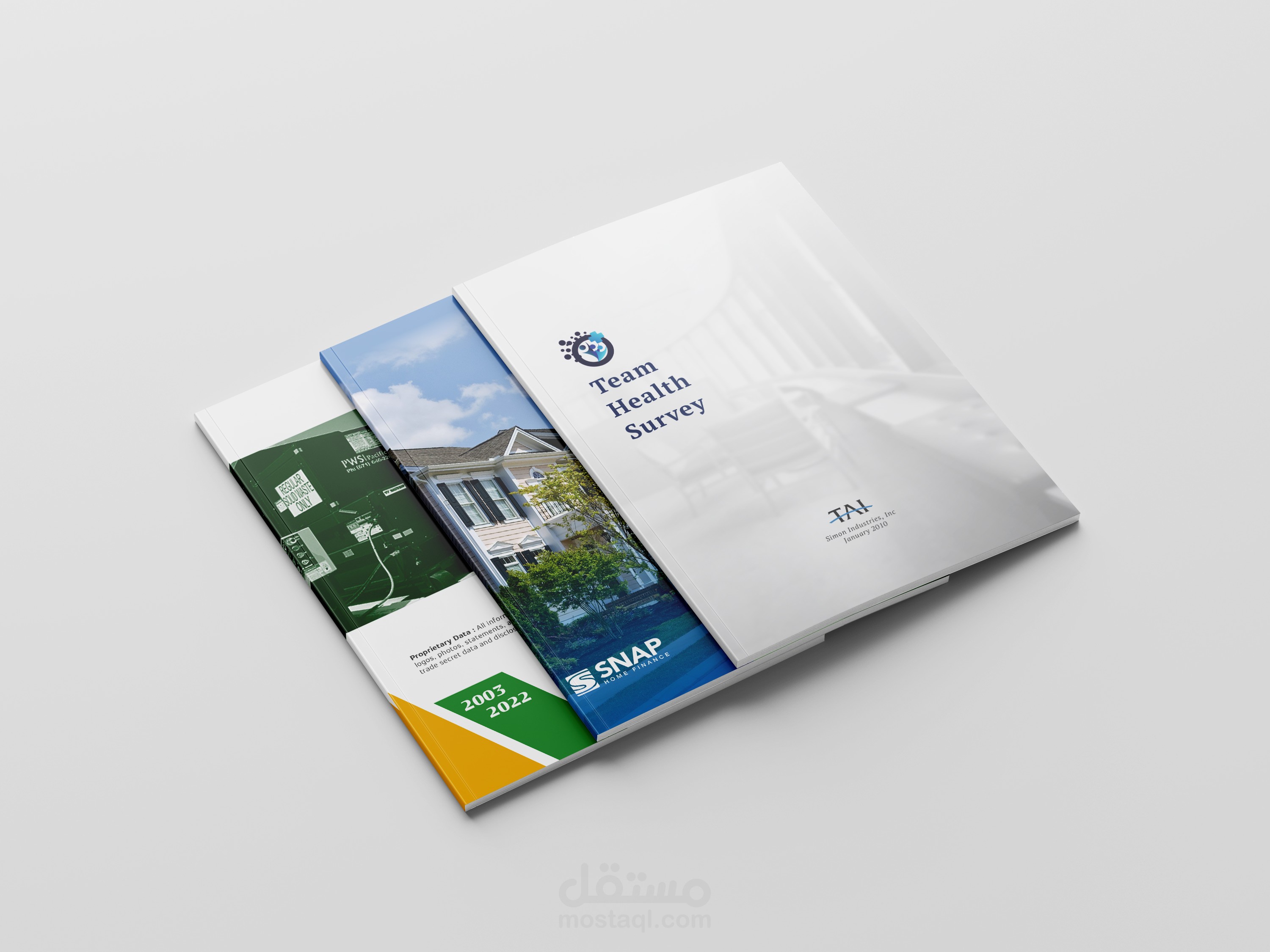 تصميم مجموعة من المستندات الرسمية للشركات