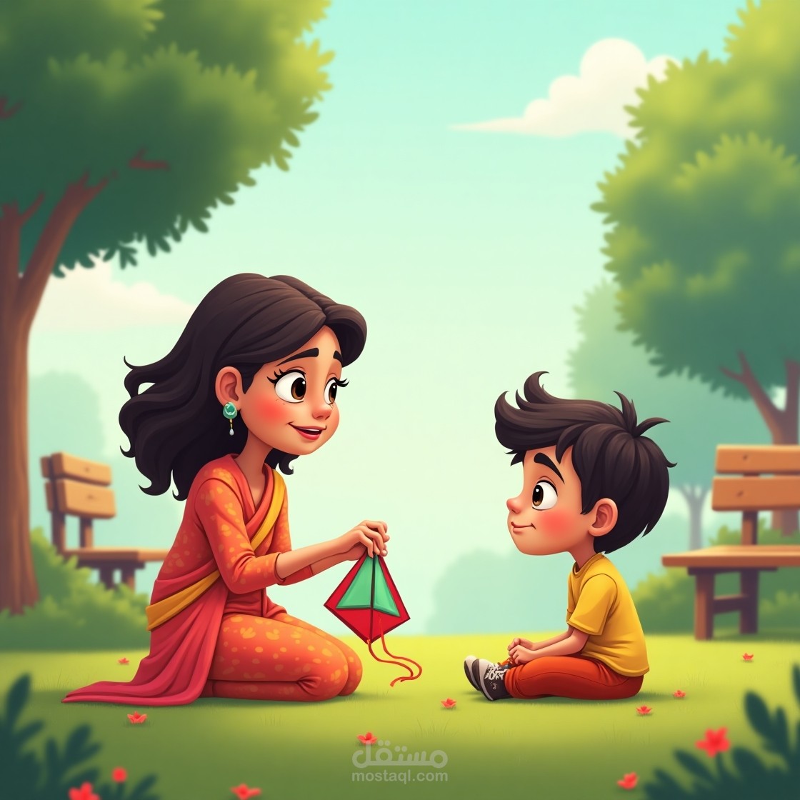 إنتاج فيديو كرتوني للأطفال بأسلوب احترافي باستخدام AI