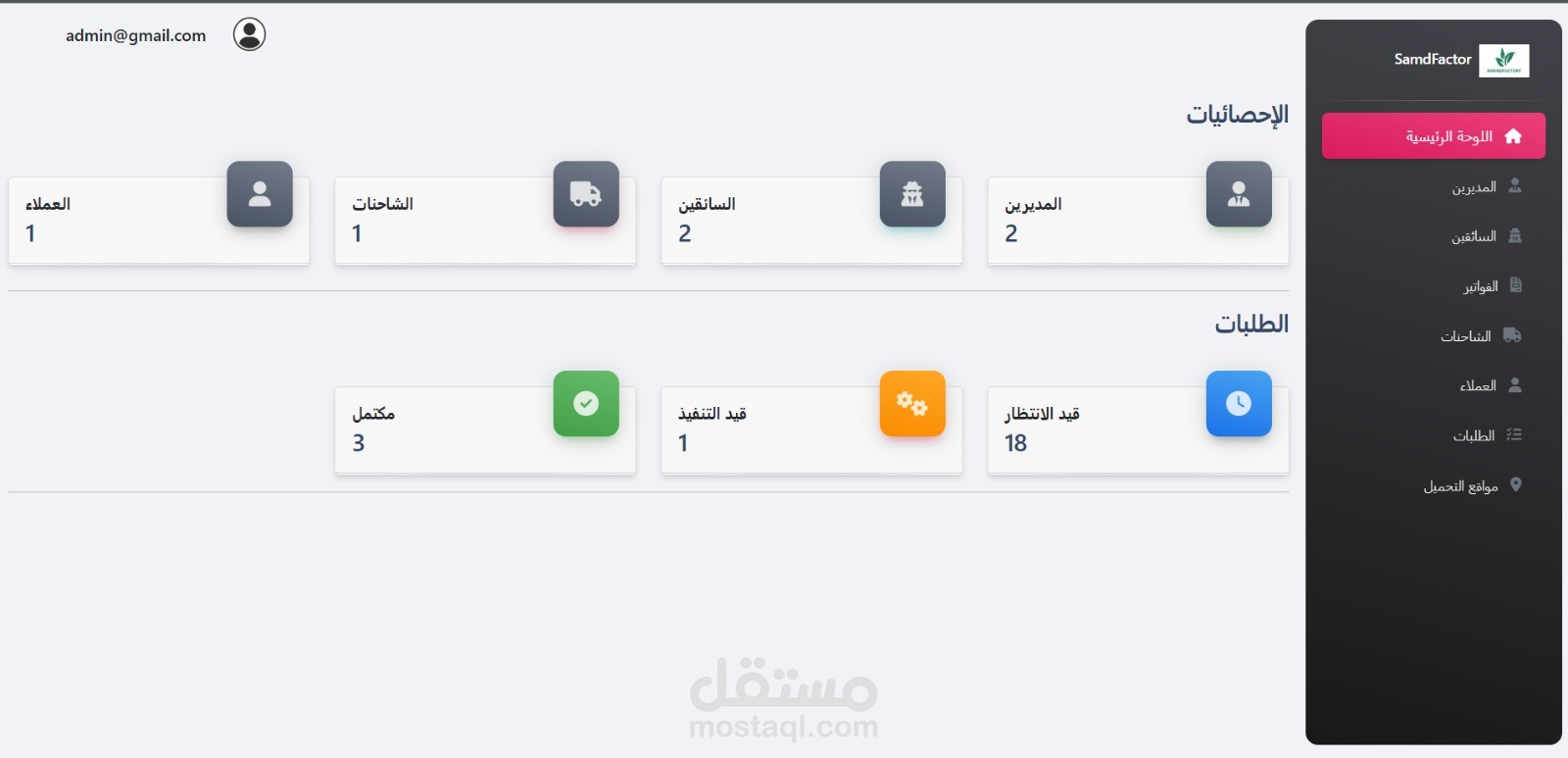 نظام لاداره مستودع
