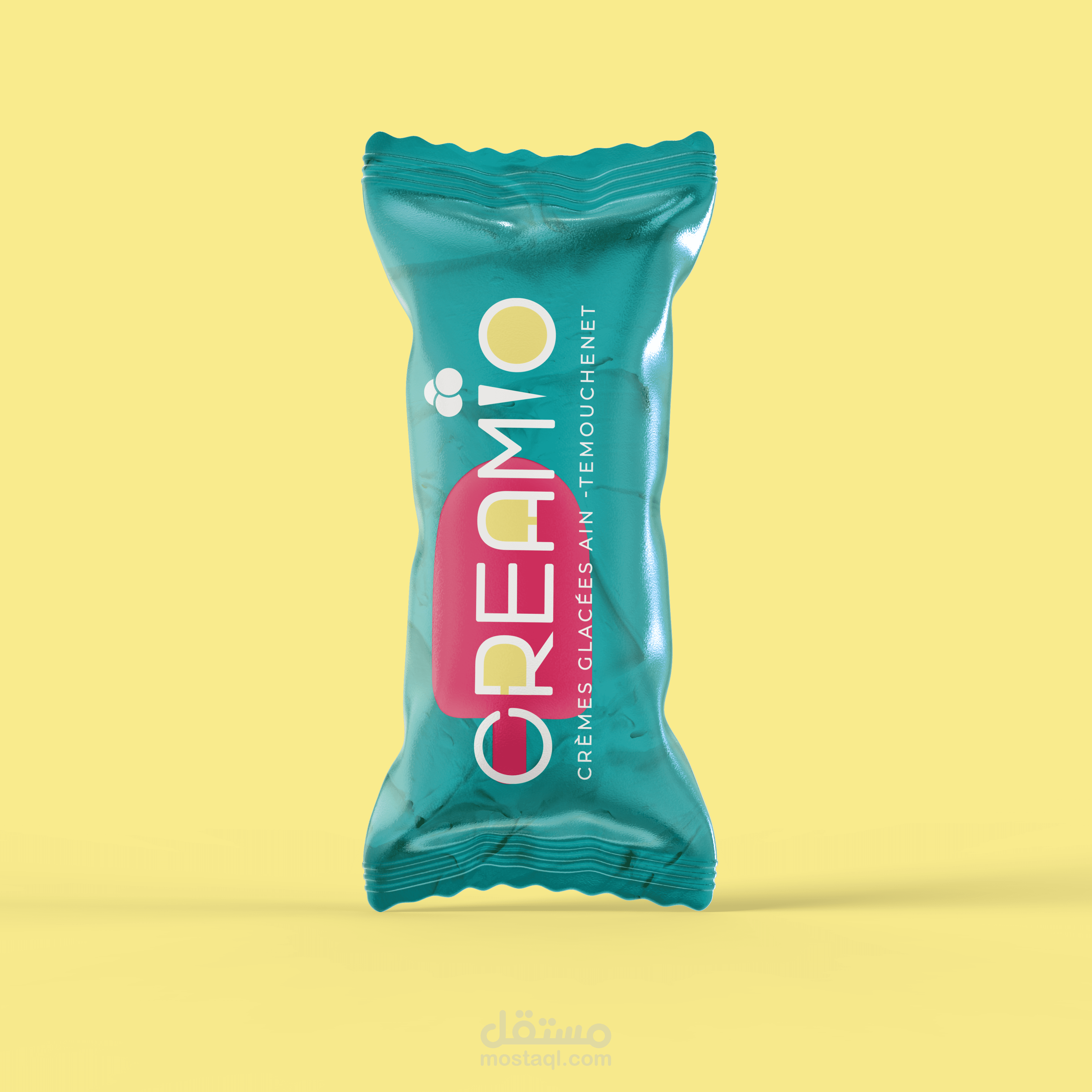 تصميم براند شركة آيسكريم