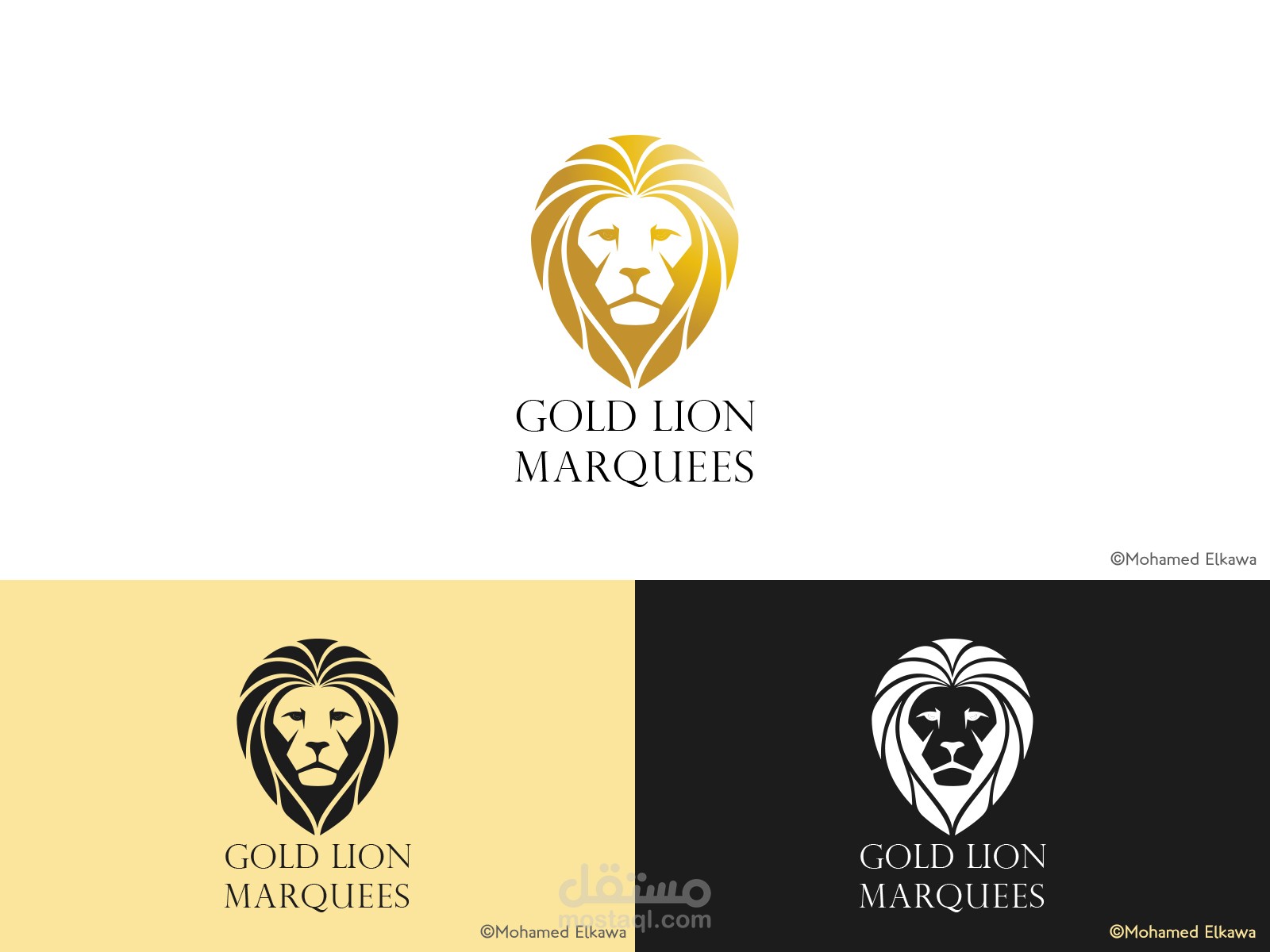 Gold Lion Logo