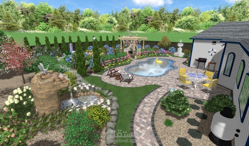 تصاميم لاند سكيب موديرن