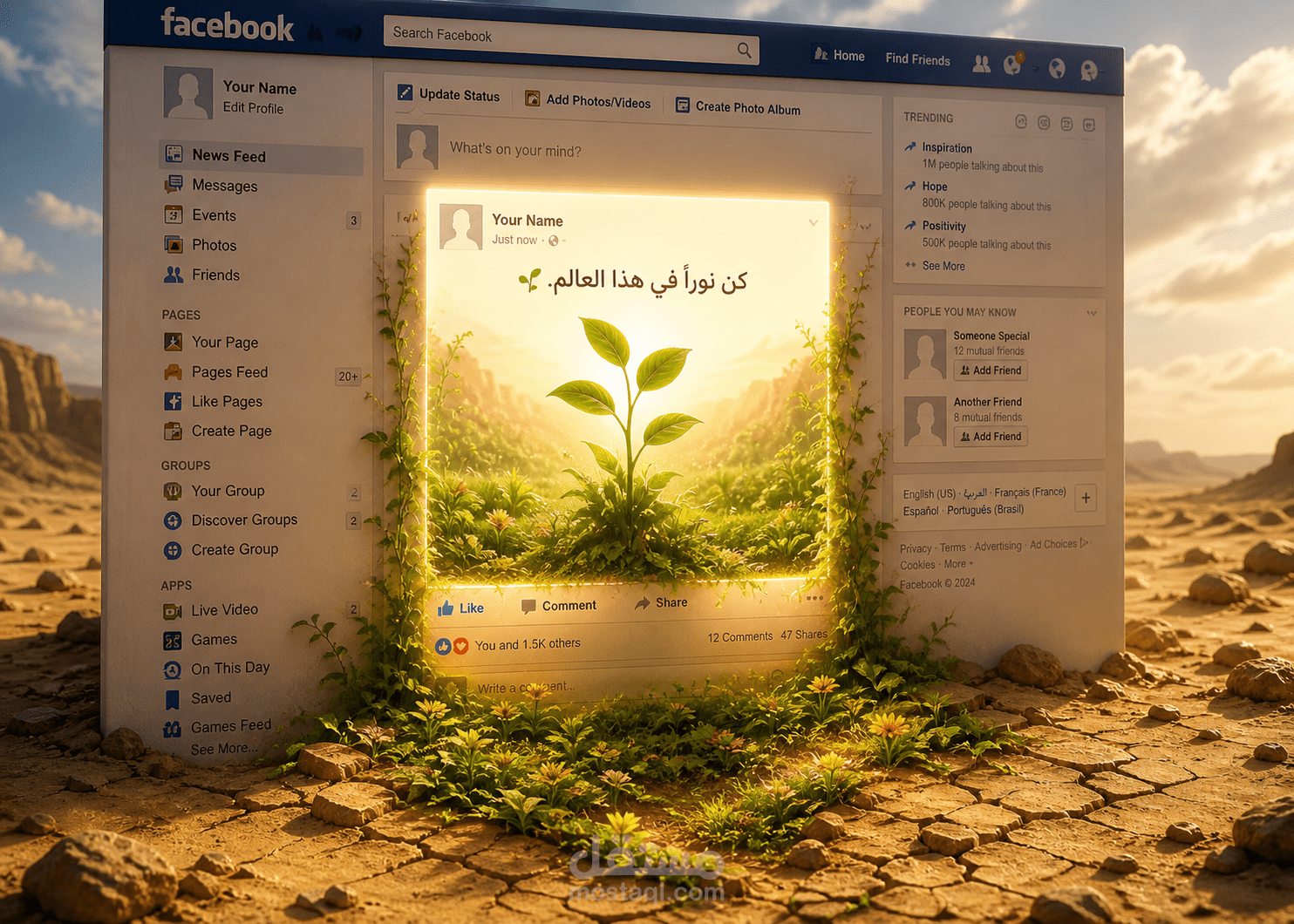 كتابه محتوى