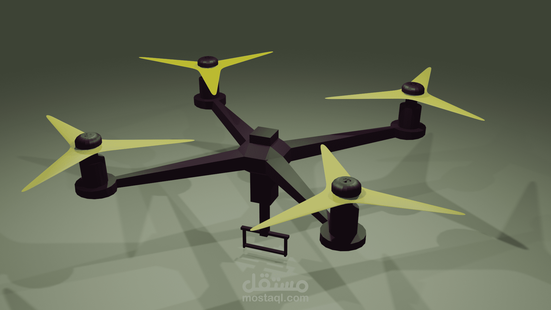 تصميم 'طائرة درون 3D