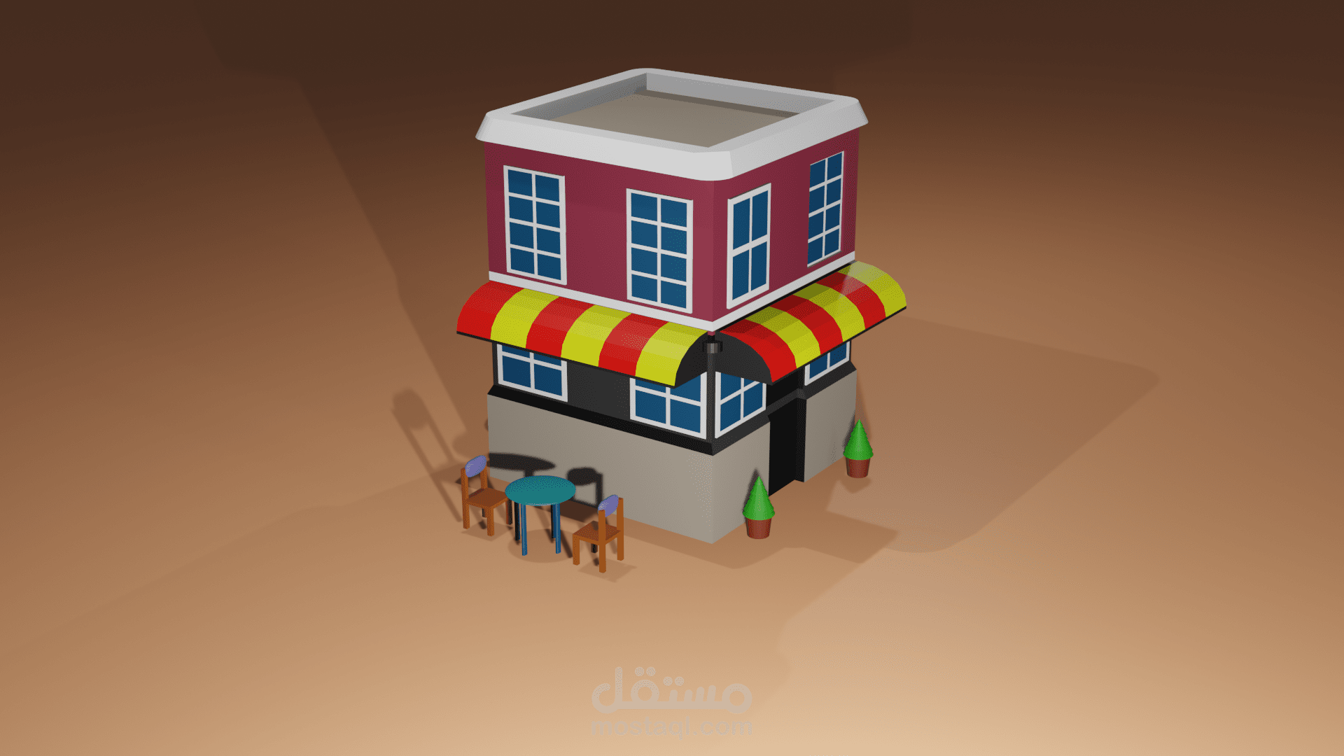 تصميم بيت 3D