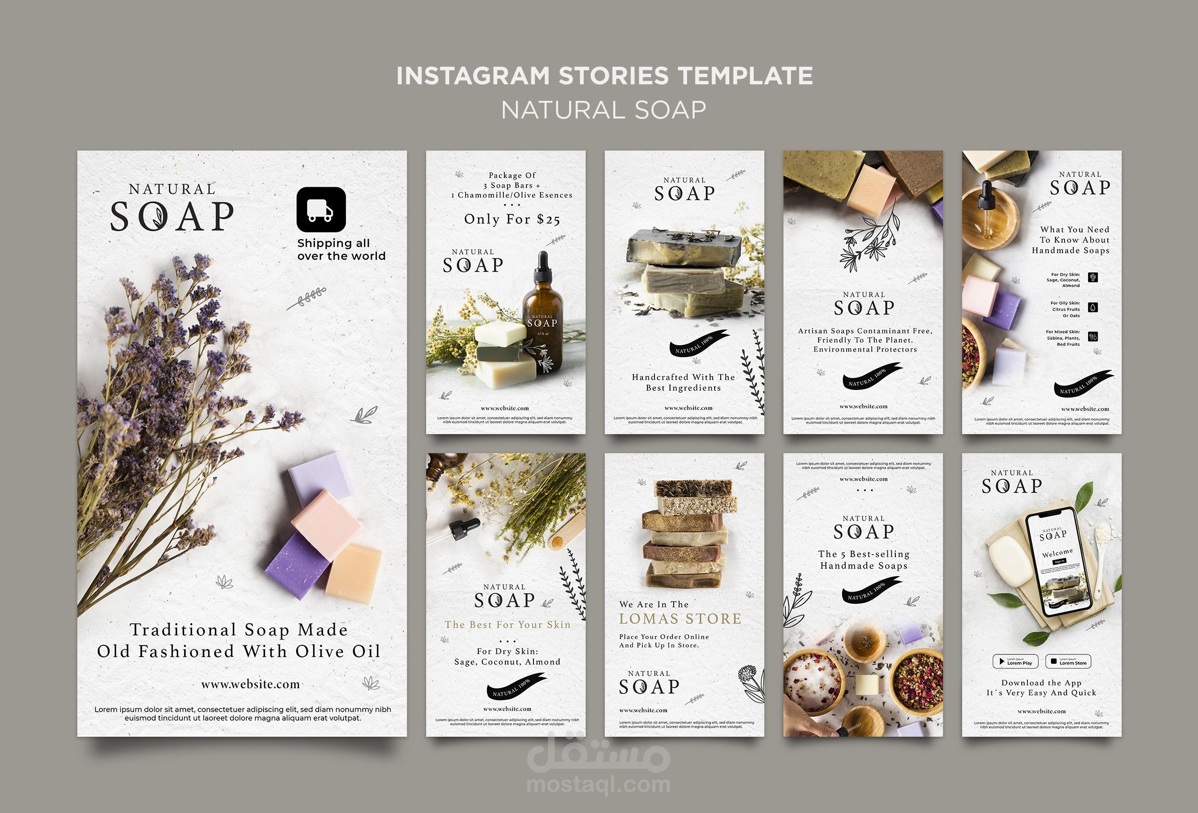 INSTAGRAM STORIES TEMPLATE