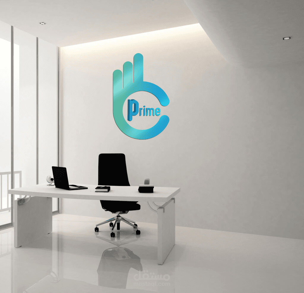 تصميم شعار لشركة Prime