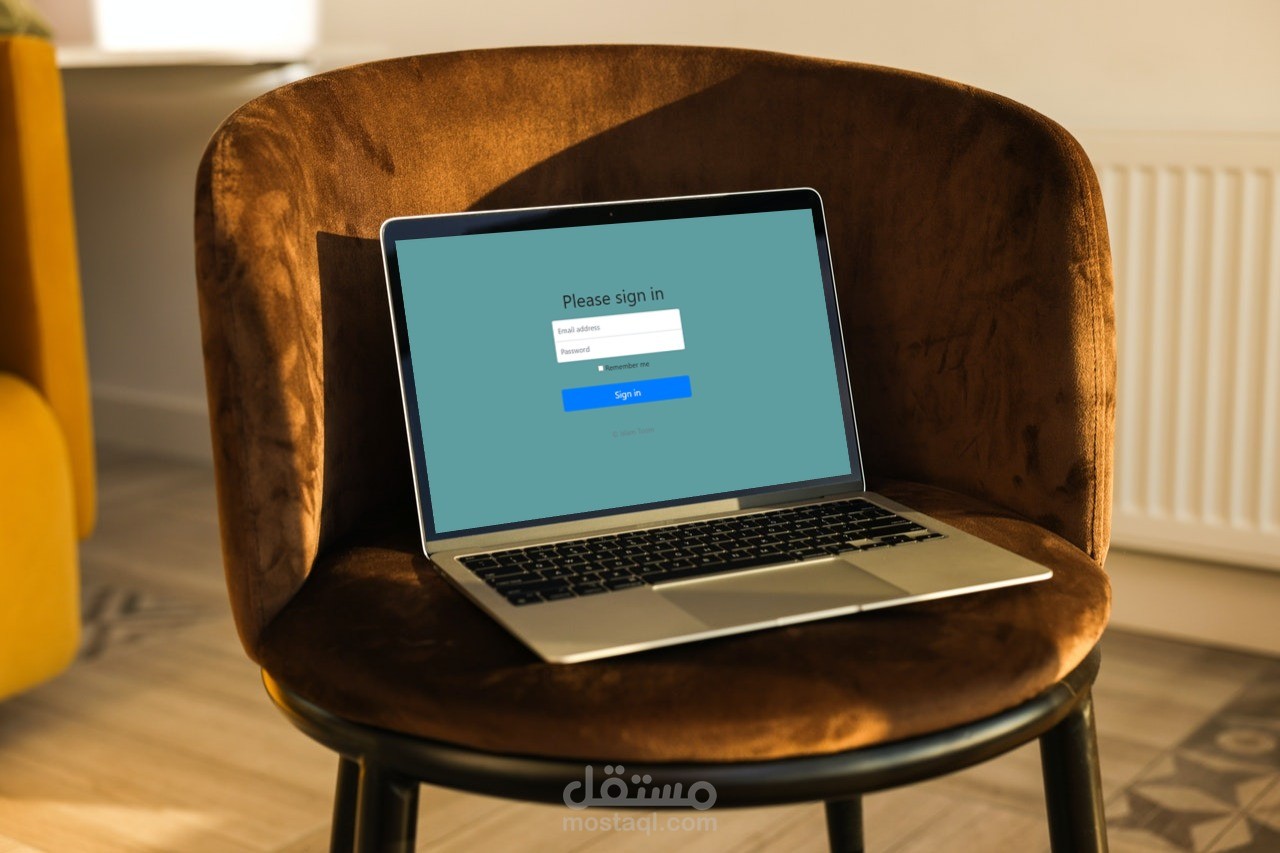 تصميم صفحة هبوط باستخدام Bootstrap