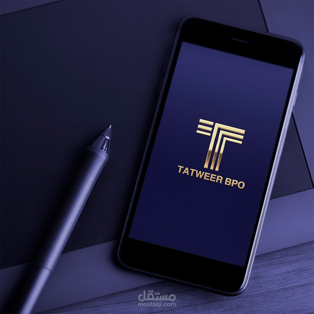 Logo Design for company name " TATWEER BPO "