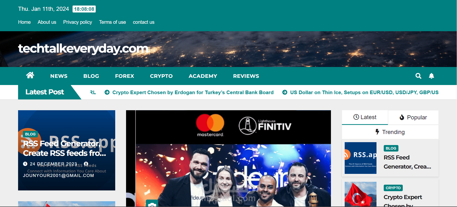 إنشاء مدونة الكترونية بالوردبريس