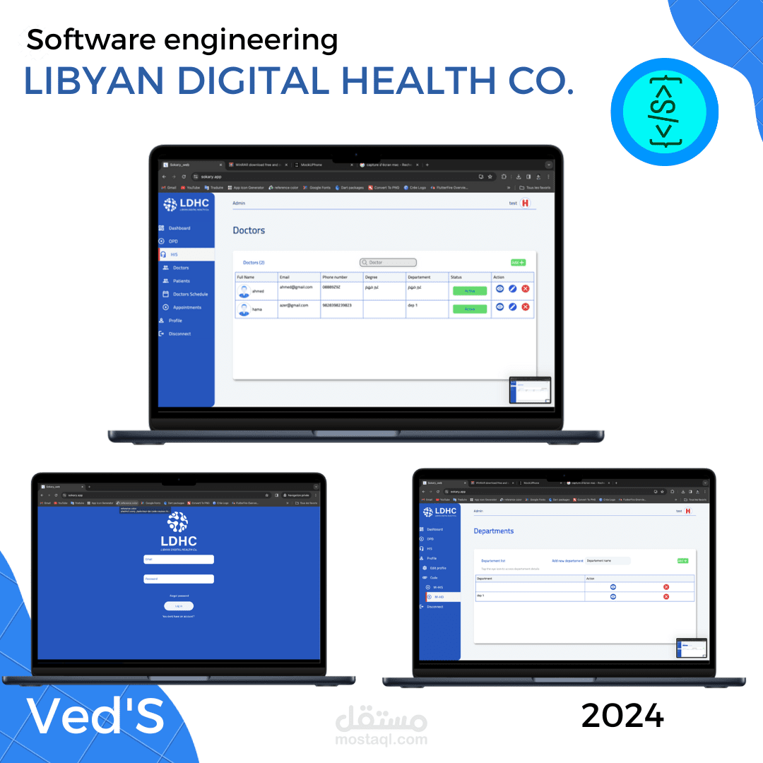 منصة متكاملة مصممة لتلبية الاحتياجات المعقدة لإدارة المستشفيات